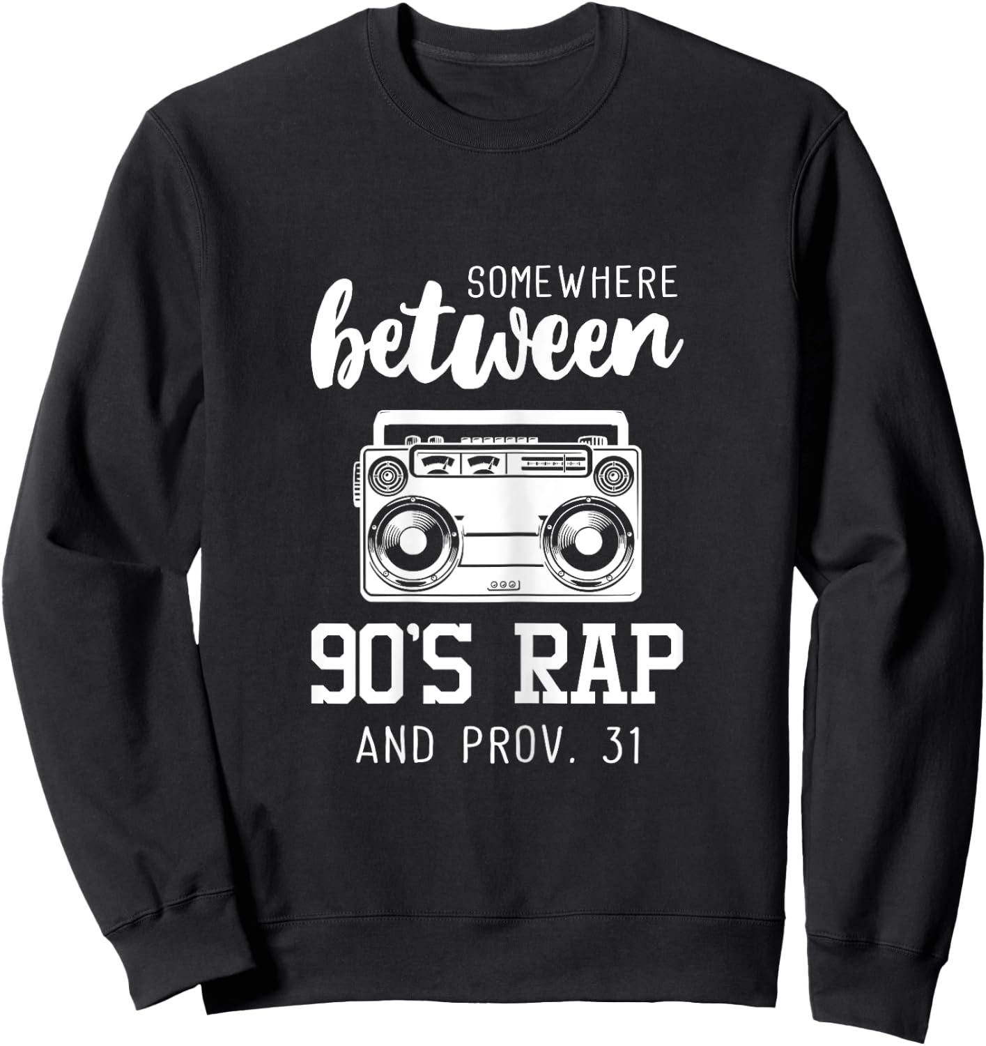 Proverbs 31 Shirt Bible Verse Christian Gift Funny Sweatshirt - Sweatshirt | Black