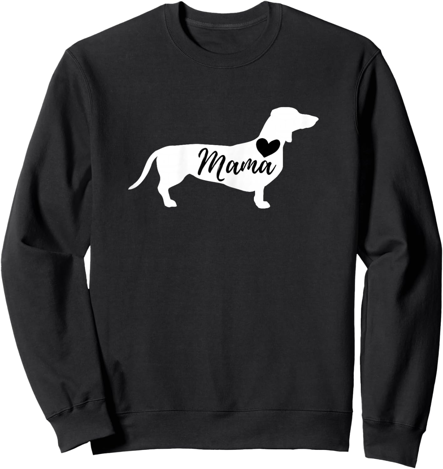 Dachshund Mama - Wiener Dog Badger Dog Sausage Dog Kids Sweatshirt - Sweatshirt | Black