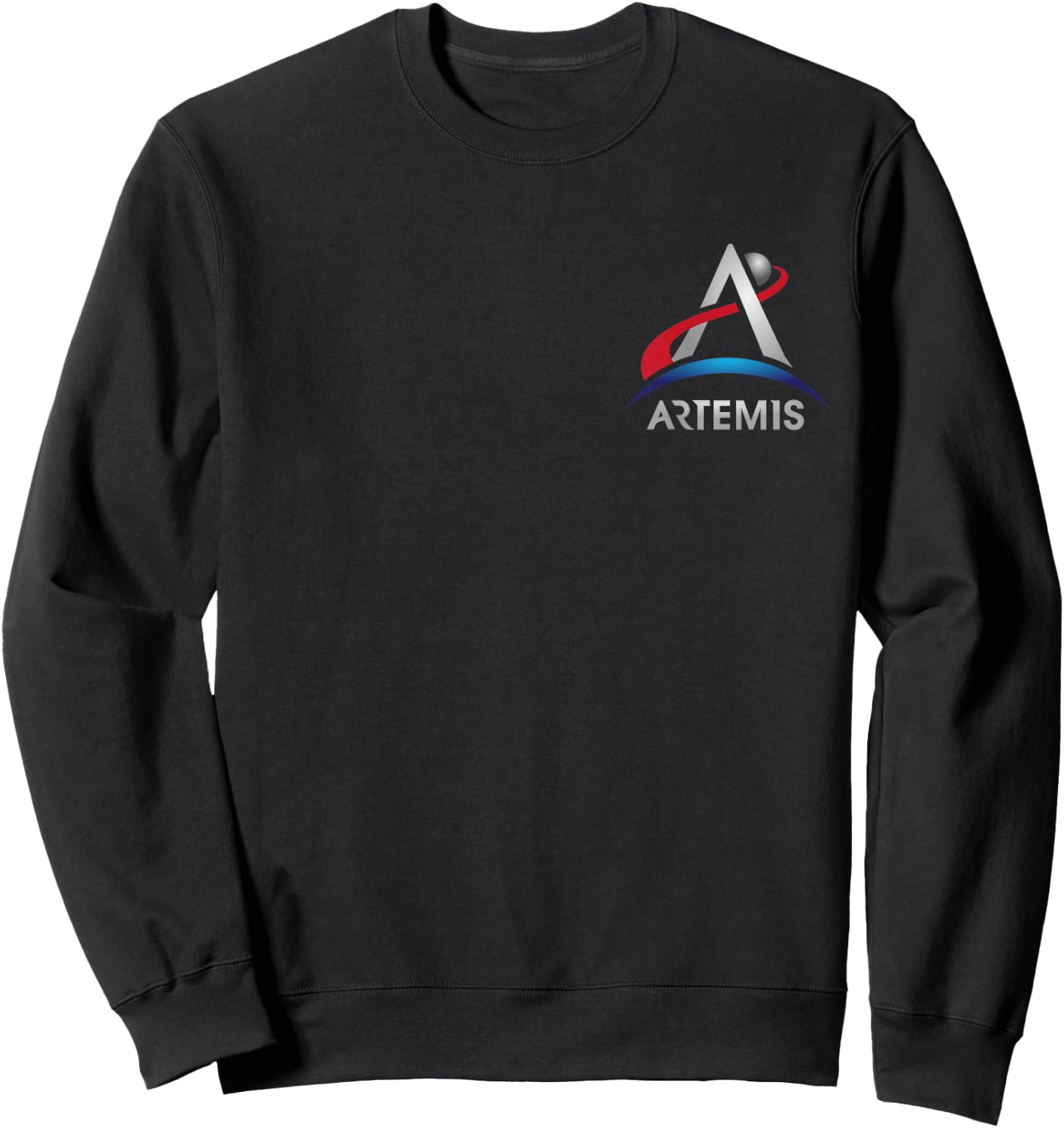 Artemis Return to The Moon Program Space Exploration Sweatshirt - Sweatshirt | Black