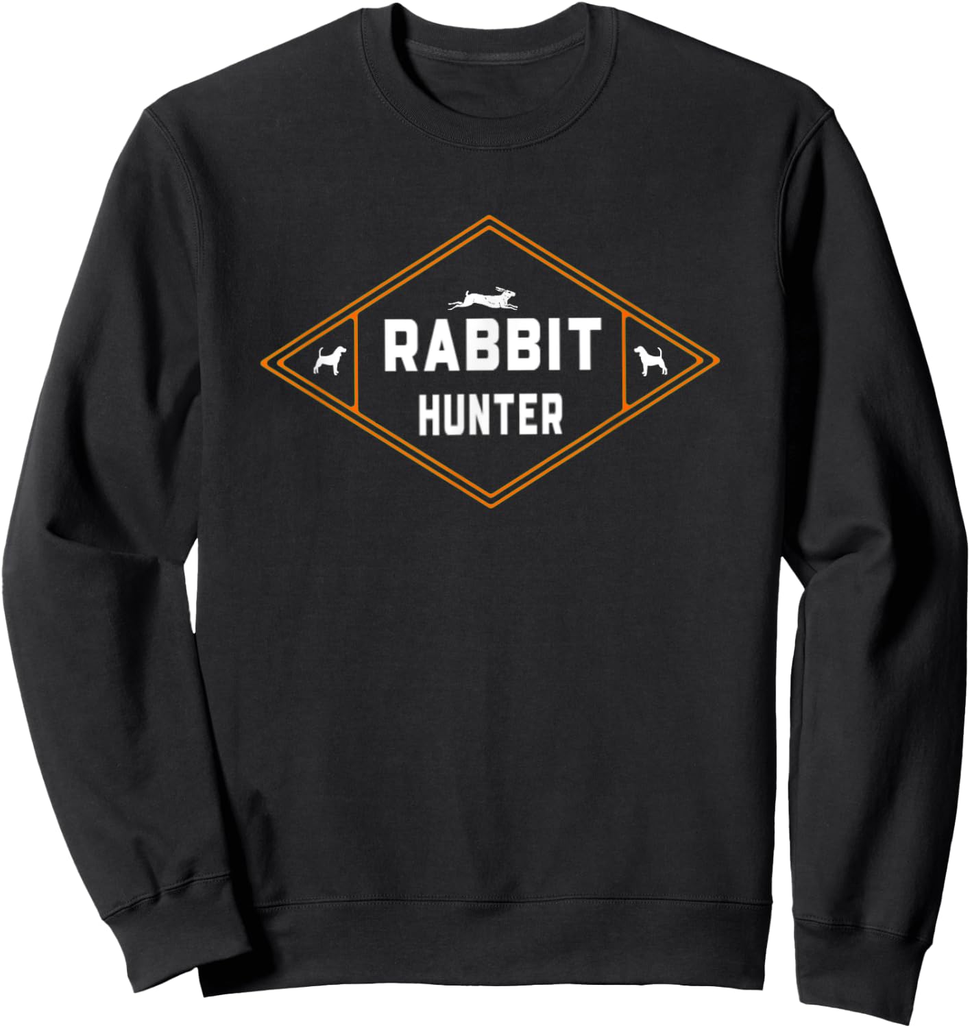 Rabbit Hunter -Beagle Dogs- Small Game- Hunting Hare- Gift Sweatshirt - Sweatshirt | Black