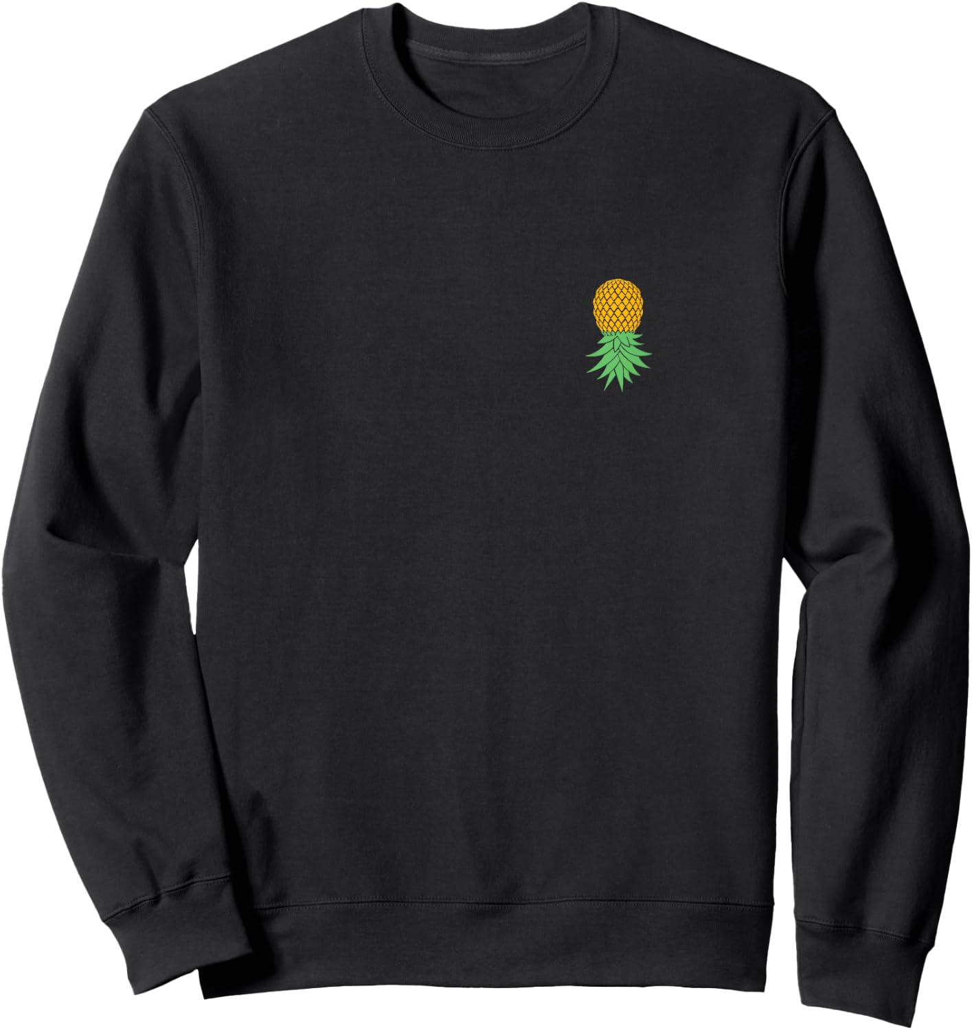 Subtle for Swingers Upside Down Pineapple Sweatshirt - Sweatshirt | Black