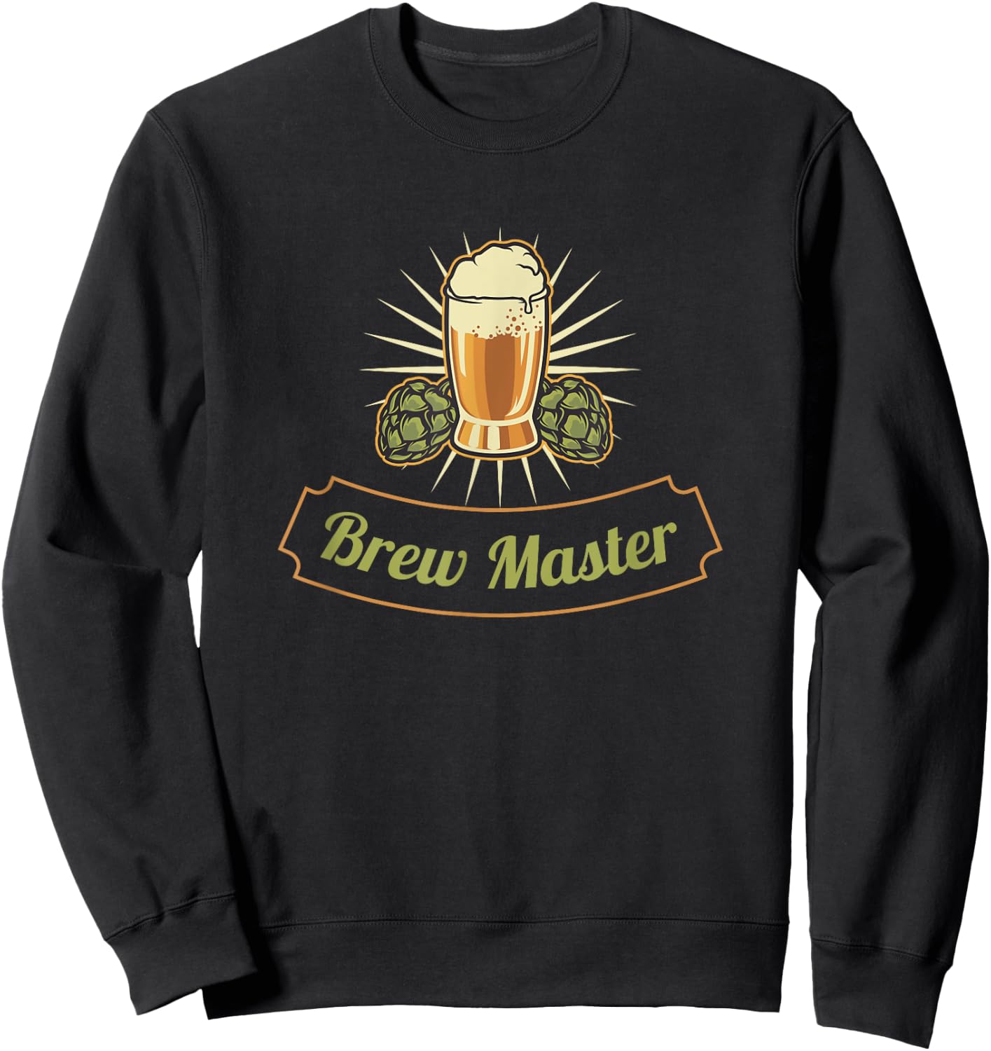 Brew Master Craft Beer Sweatshirt - Sweatshirt | Black