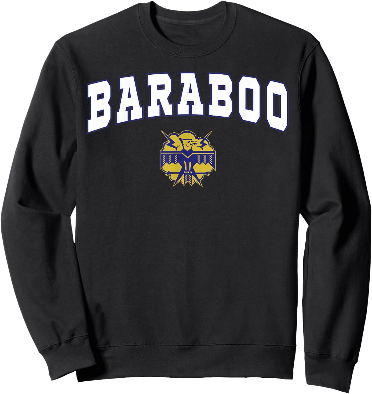 Baraboo High School Thunderbirds Sweatshirt - Sweatshirt | Black
