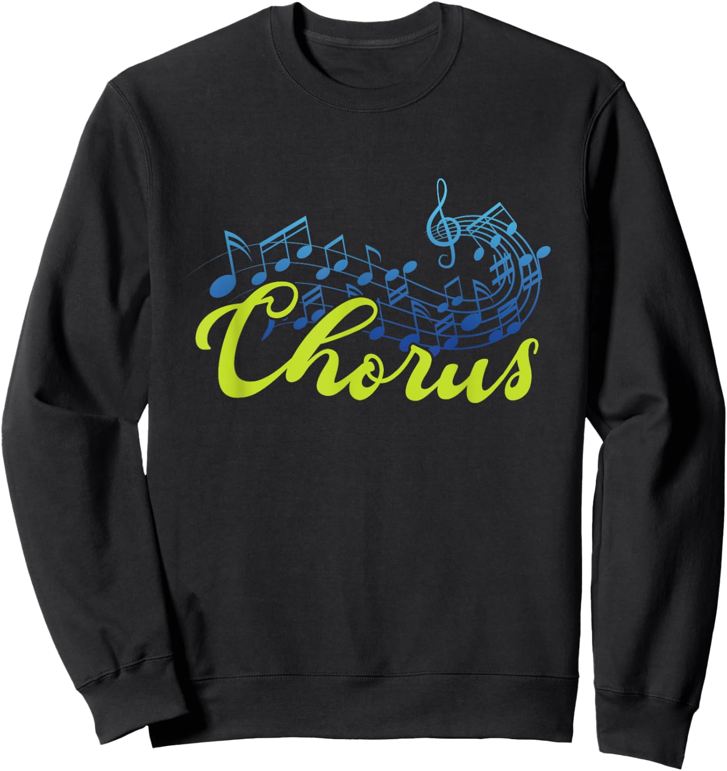 Chorus Choral Music Choir Singer Concert Singing Tenor Gift Sweatshirt - Sweatshirt | Black