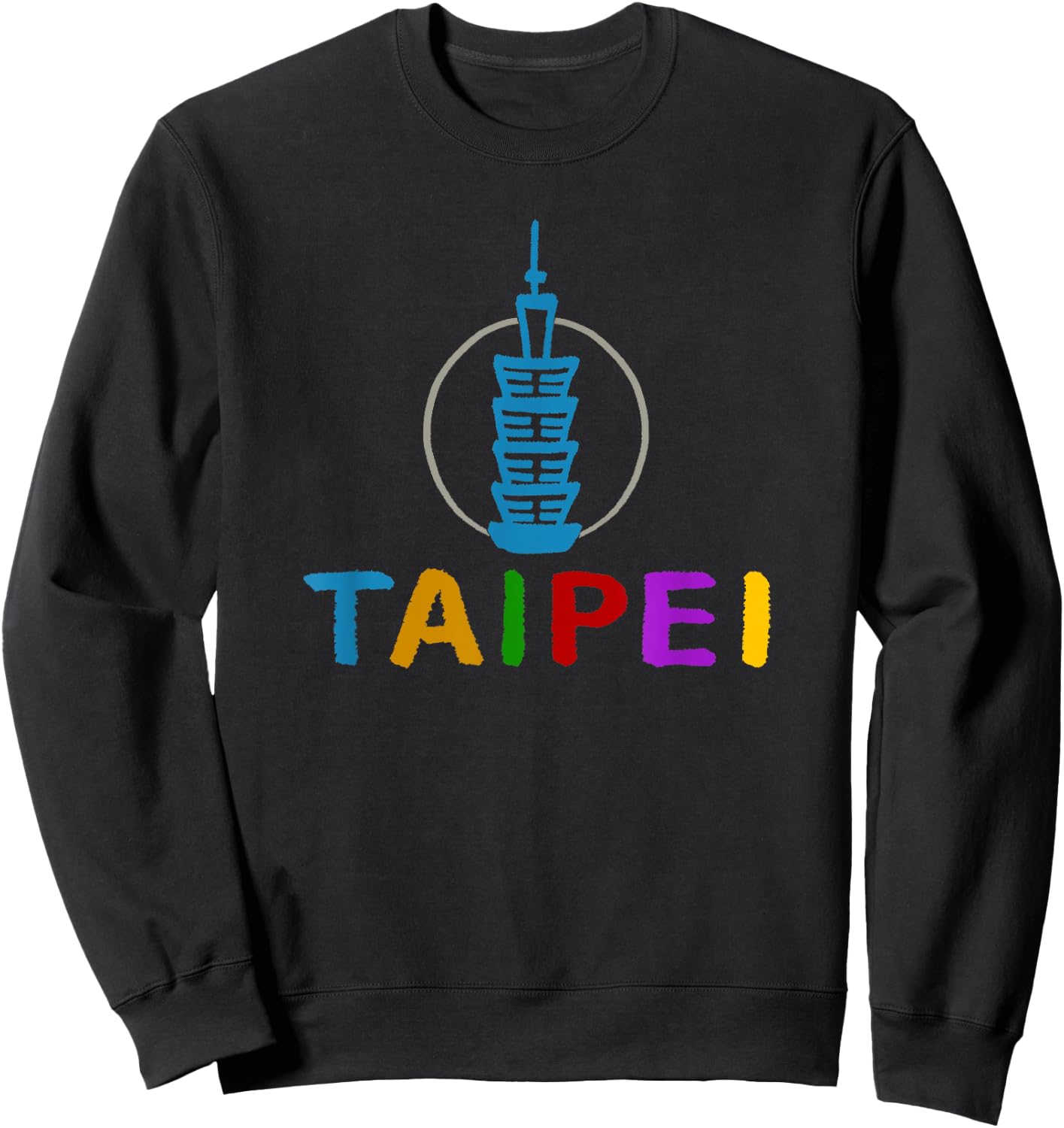 Taipei 101 Tower Sweatshirt - Sweatshirt | Black