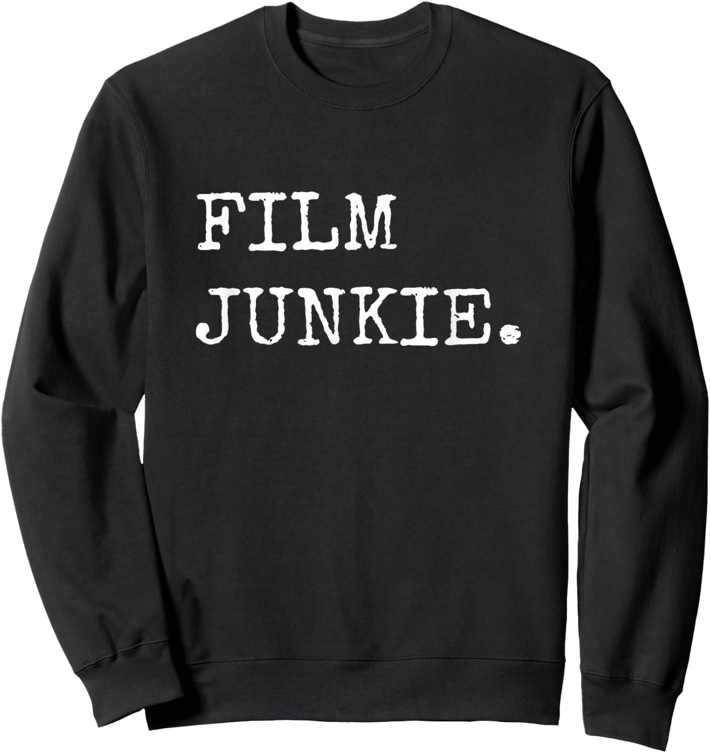 Filming By Design Company Adult Black Modern Letter Print Casual Film Director Movie Maker Gifts Film Junkie Filmmaking Sweatshirt - Sweatshirt | Black