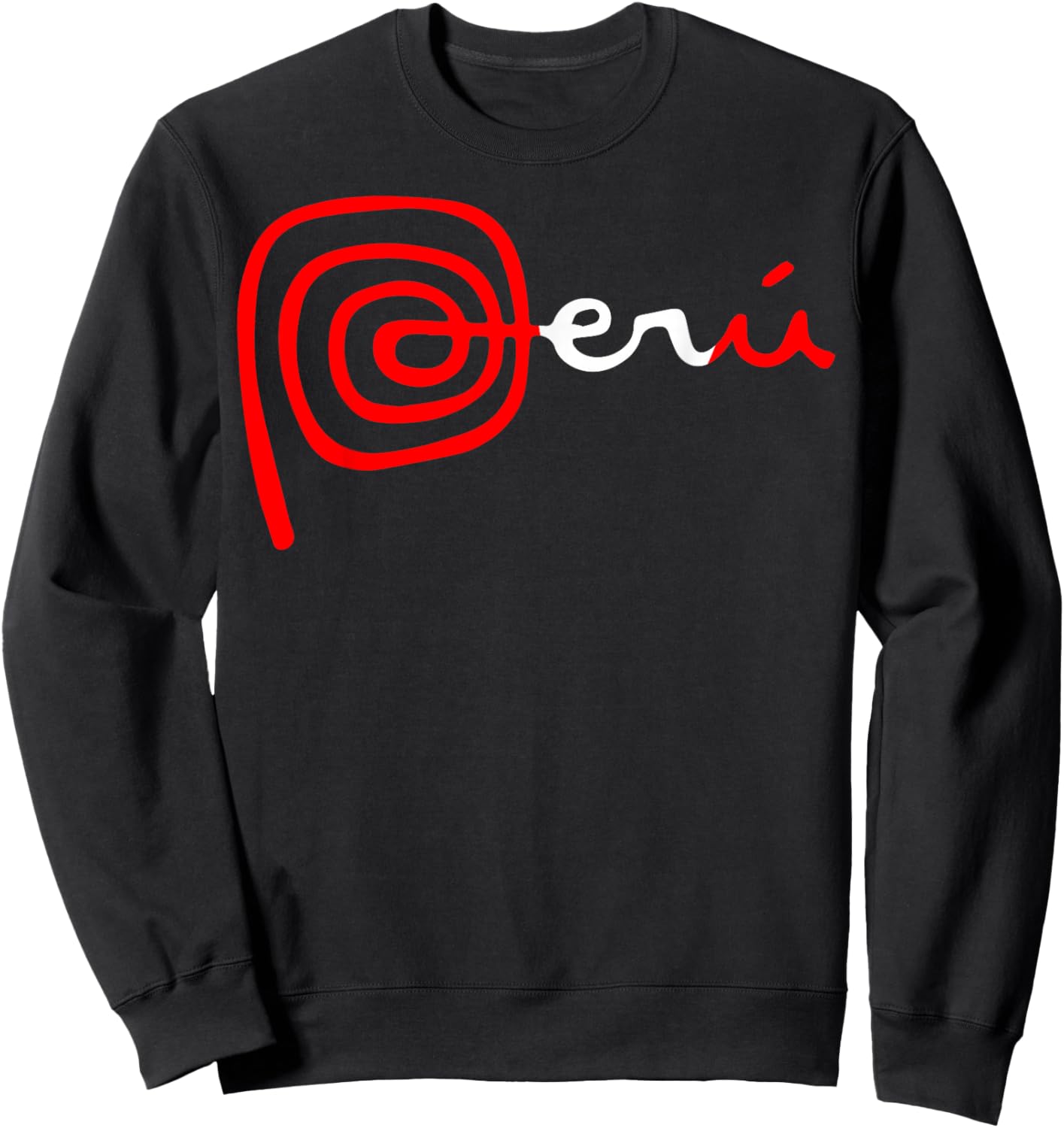 Peru - Marca Peru Nazca Lines Sweatshirt - Sweatshirt | Black