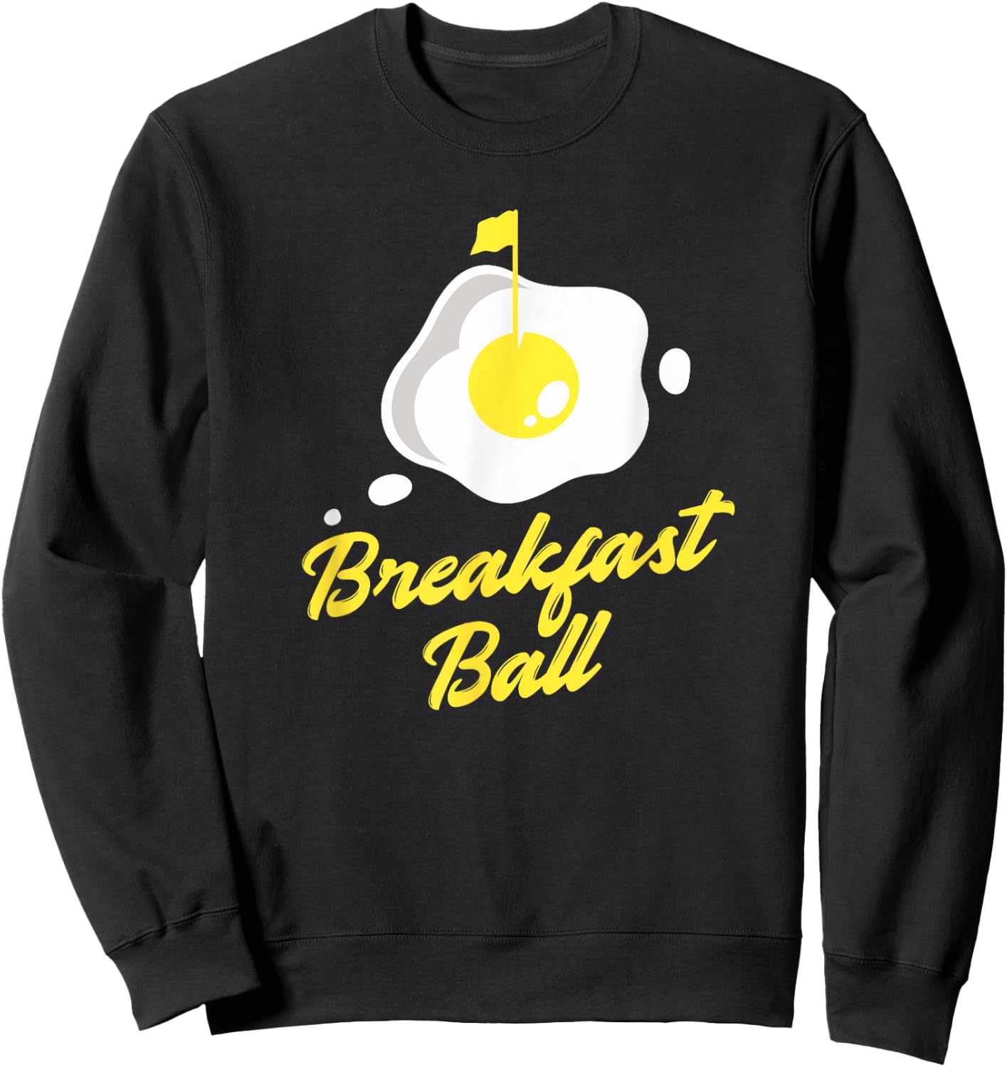 Breakfast Ball Sweatshirt - Sweatshirt | Black