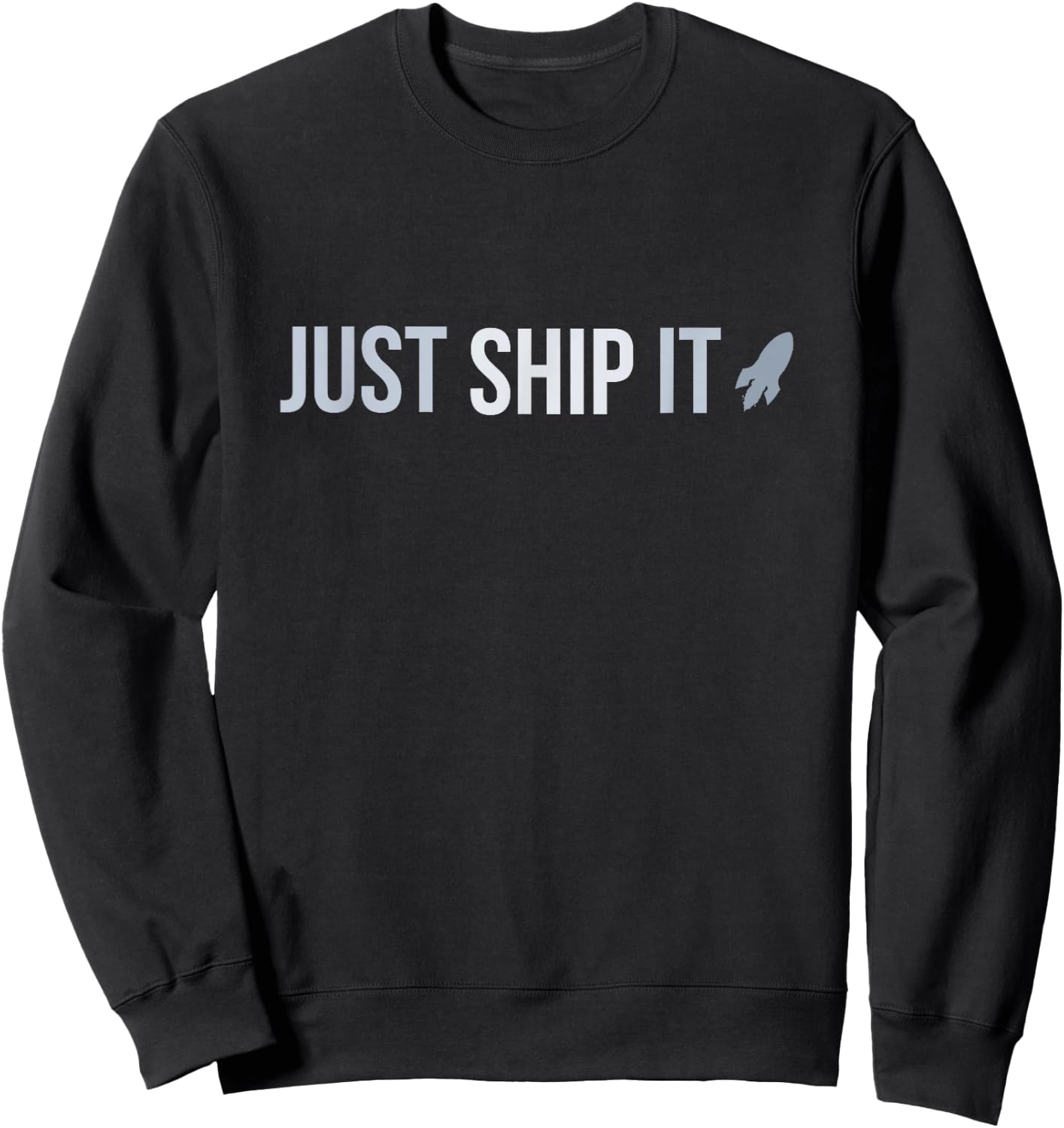 Developer Just Ship It Sweatshirt - Sweatshirt | Black