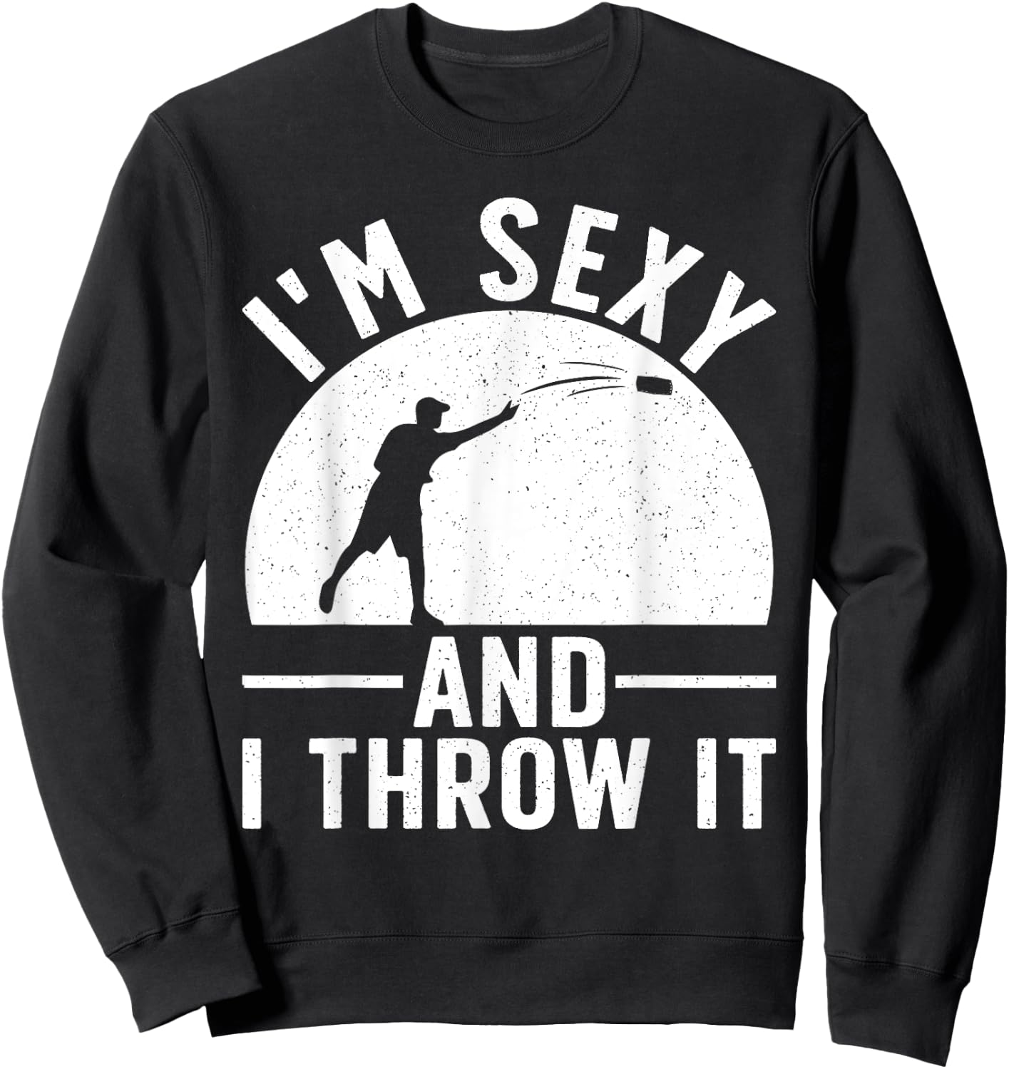 Cool Cornhole Art Women Corn Hole Player Lawn Game Sweatshirt - Sweatshirt | Black