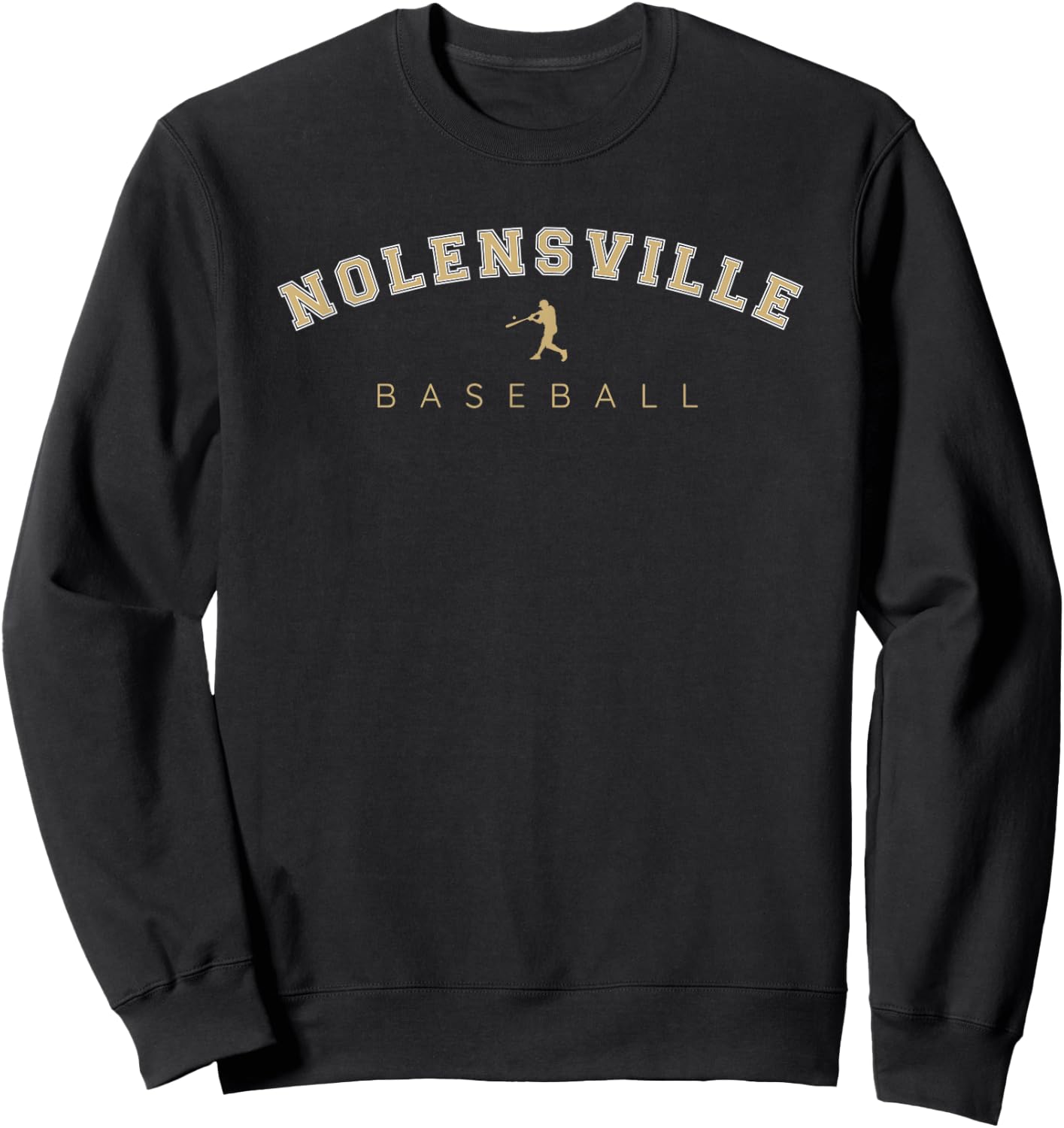 Nolensville Tennessee Baseball Team Nolo Fan Gear Souvenir Sweatshirt - Sweatshirt | Black