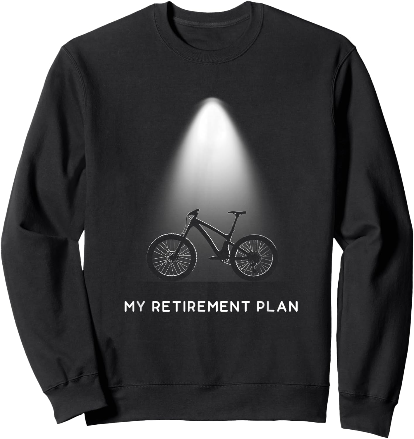 Funny Mountain Bike Apparel - MTB Mountain Bike Sweatshirt - Sweatshirt | Black
