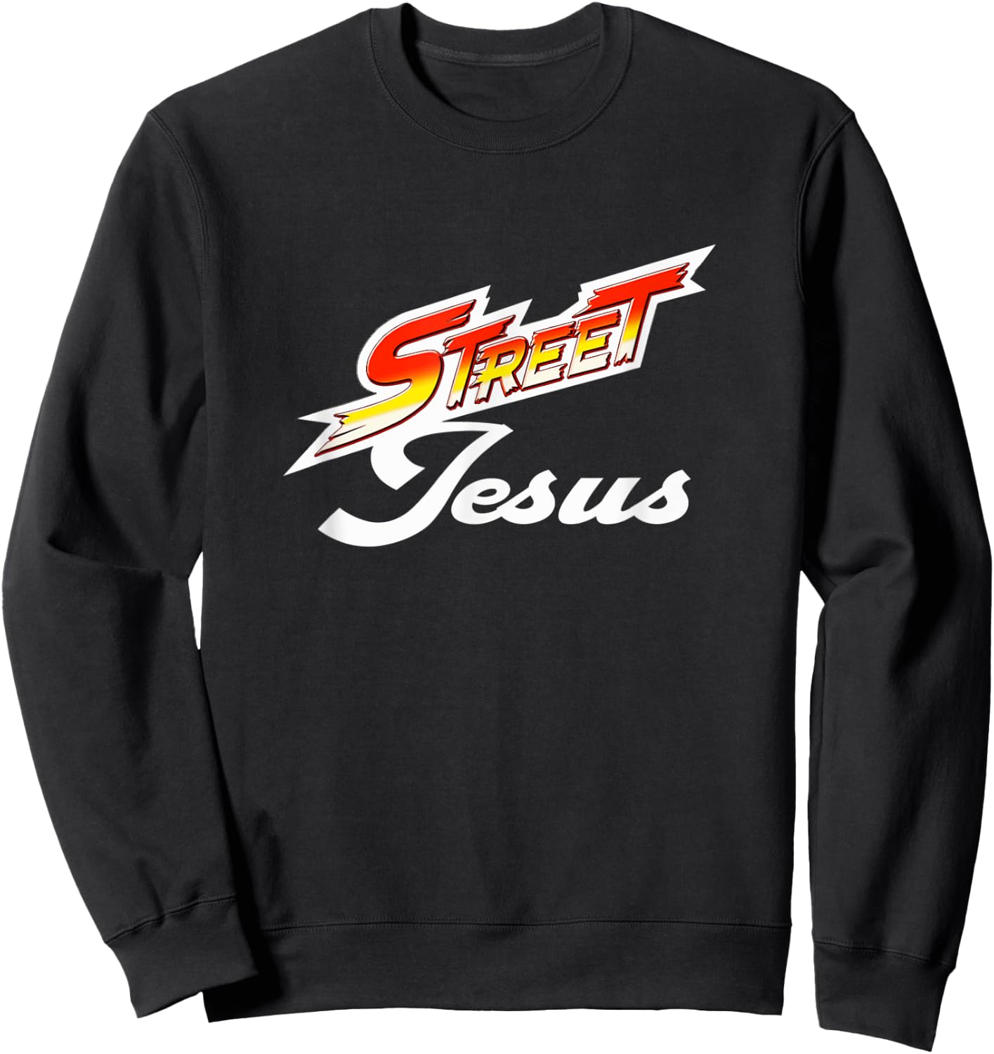 Street Jesus Sweatshirt - Sweatshirt | Black