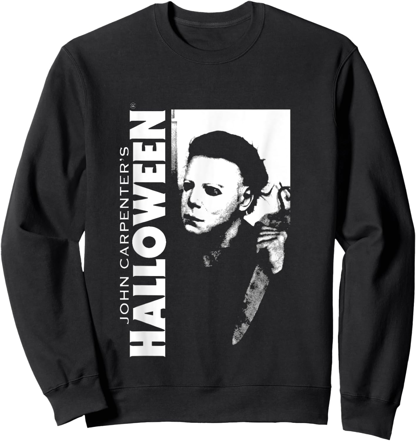 Halloween Michael Myers Hunting For Laurie Sweatshirt - Sweatshirt | Black