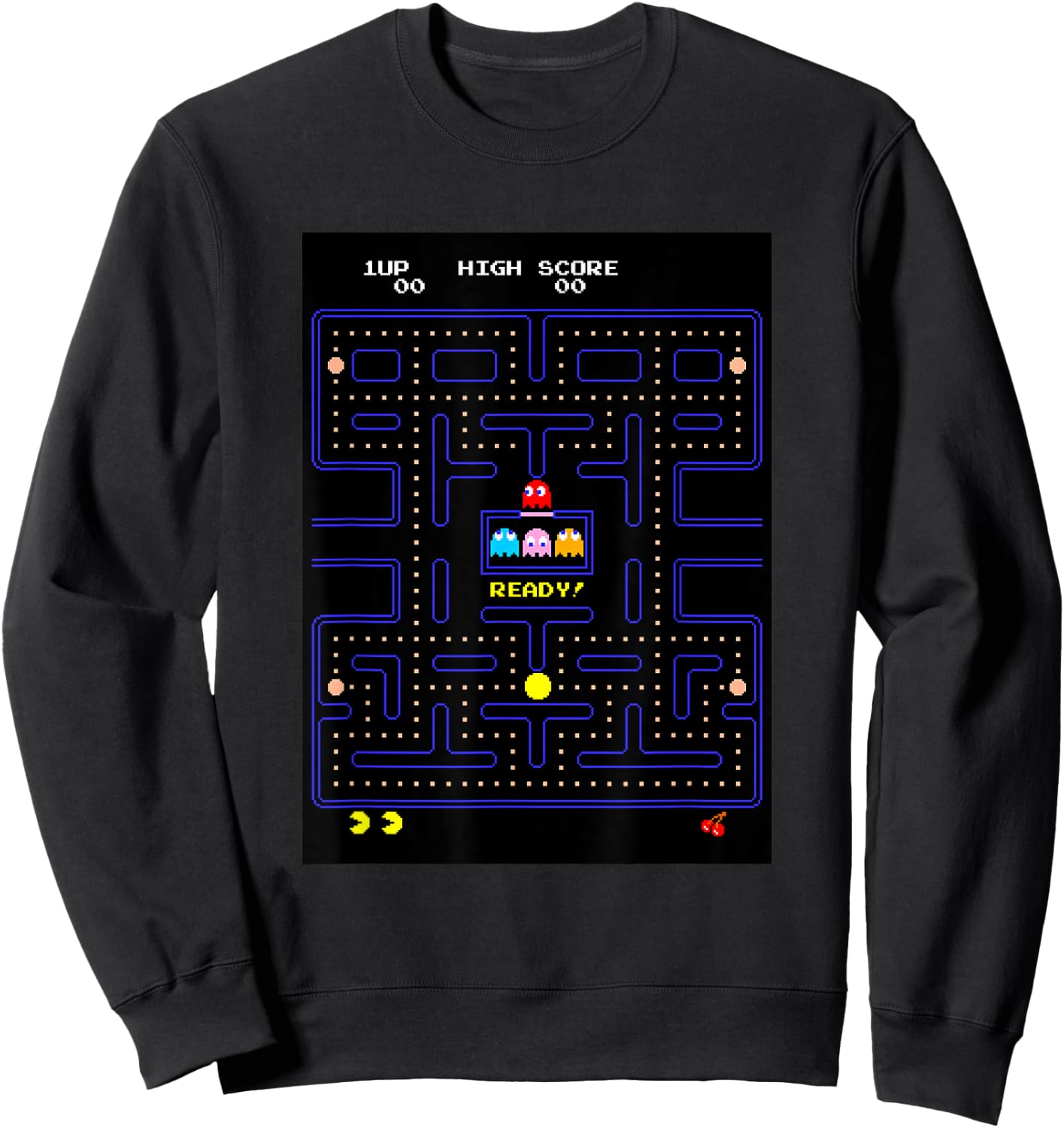 Pac-man Sweatshirt - Sweatshirt | Black