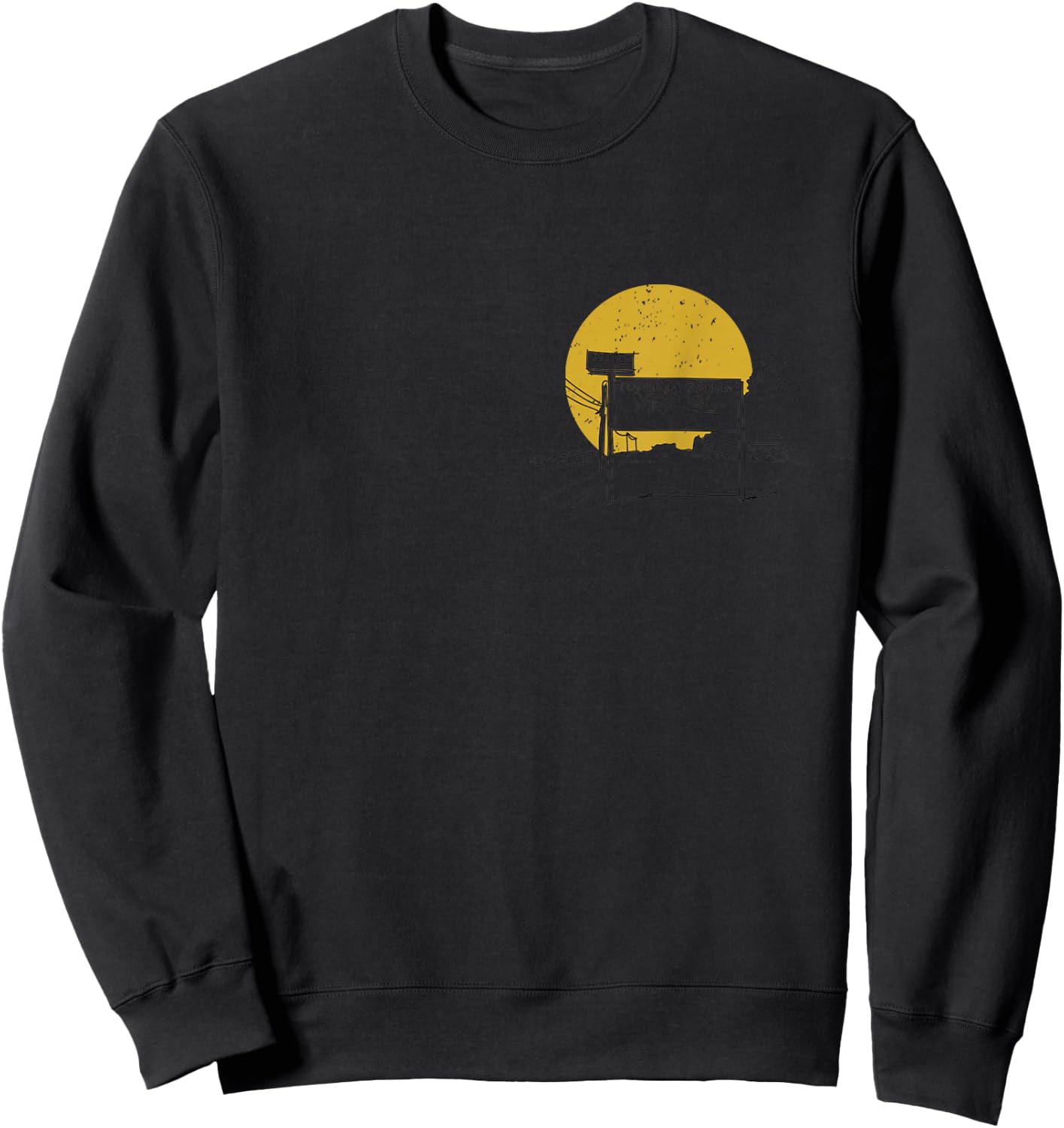Topanga Ranch Motel Vintage Surf Sweatshirt - Sweatshirt | Black