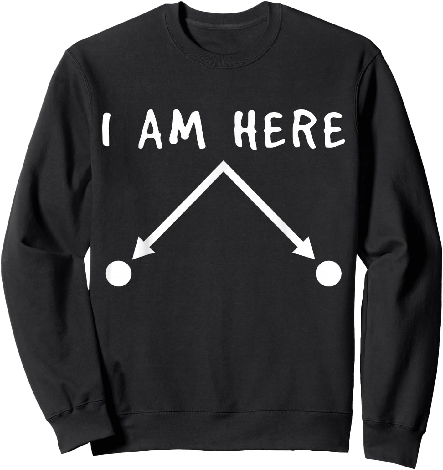 Quantum Physics - Quantum Mechanics Funny Quantum Computer Sweatshirt - Sweatshirt | Black