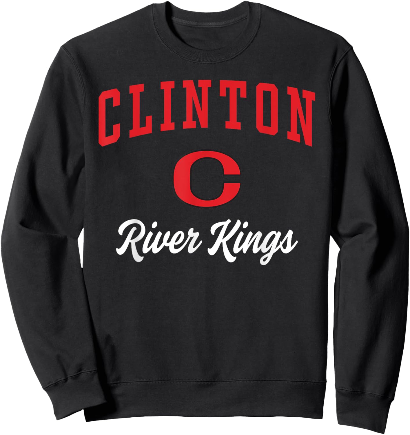 Clinton High School River Kings Sweatshirt - Sweatshirt | Black