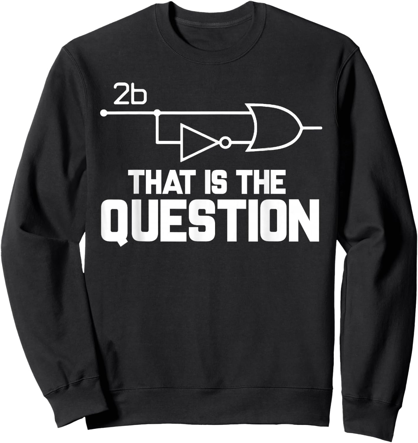 Funny Electrical Engineering Gift Men Women Cool Electronics Sweatshirt - Sweatshirt | Black