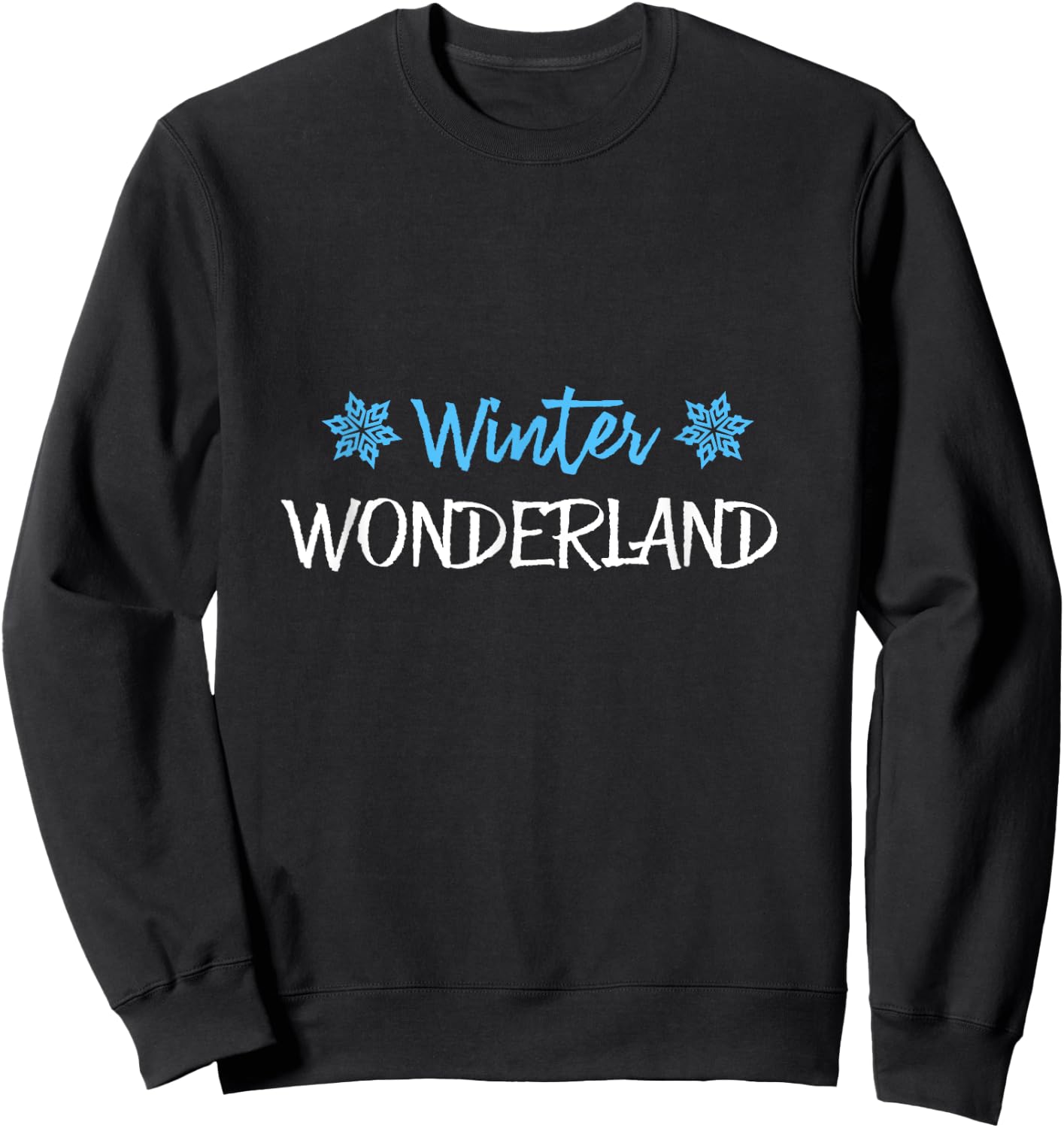 Winter Wonderland Funny Winter Sweatshirt - Sweatshirt | Black