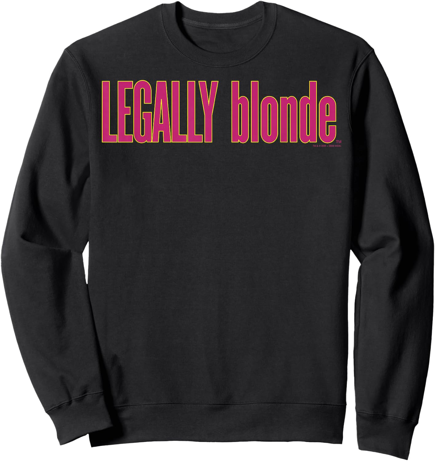 Legally Blonde Logo Sweatshirt - Sweatshirt | Black