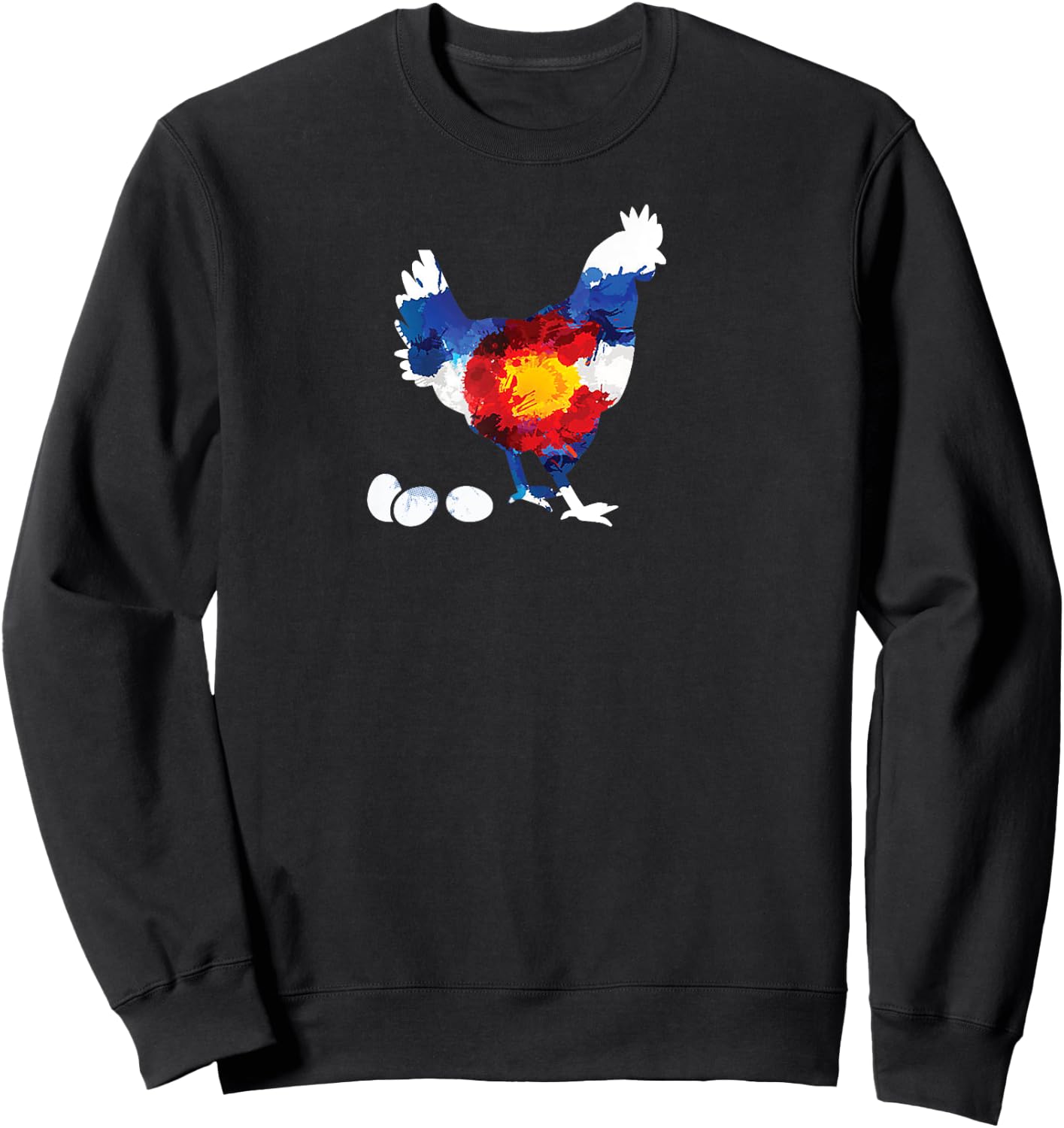 Colorado Chickens Sweatshirt - Sweatshirt | Black