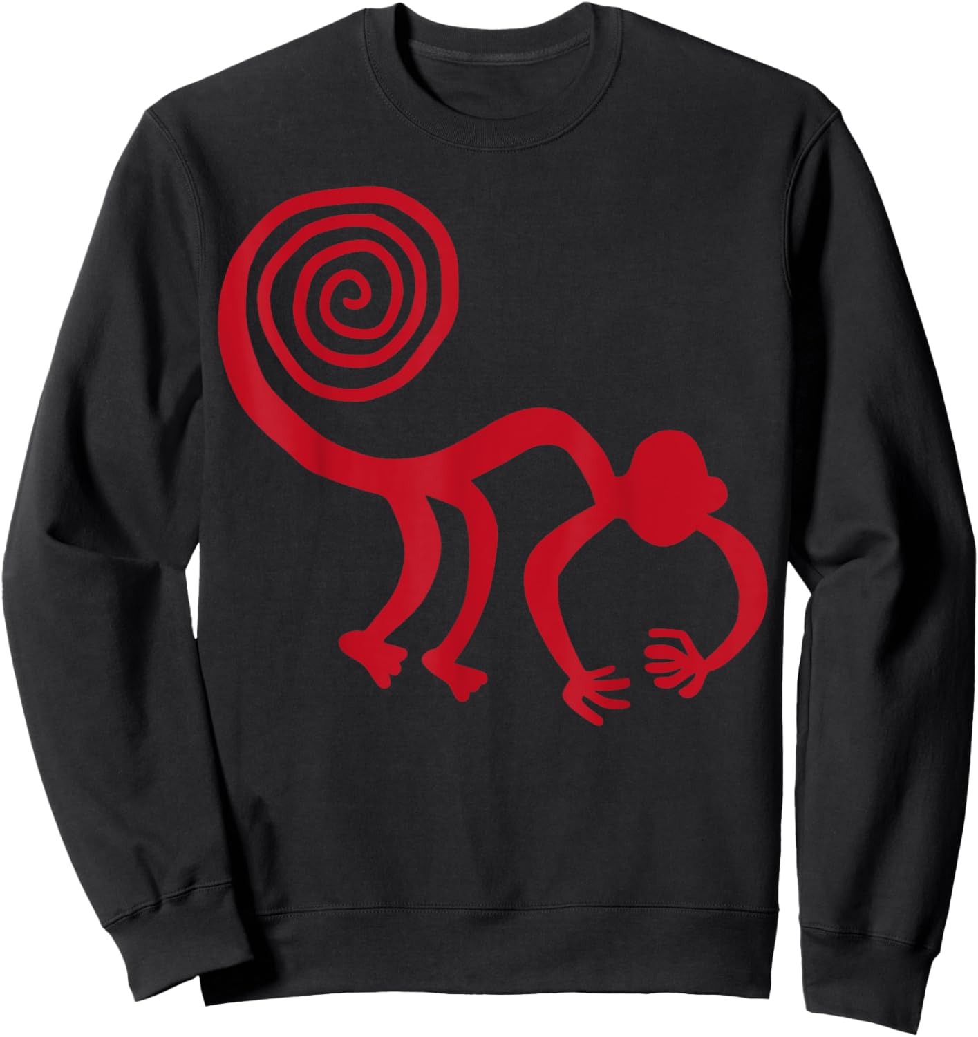 Peru - Nazca Lines Monkey - Peru Sweatshirt - Sweatshirt | Black
