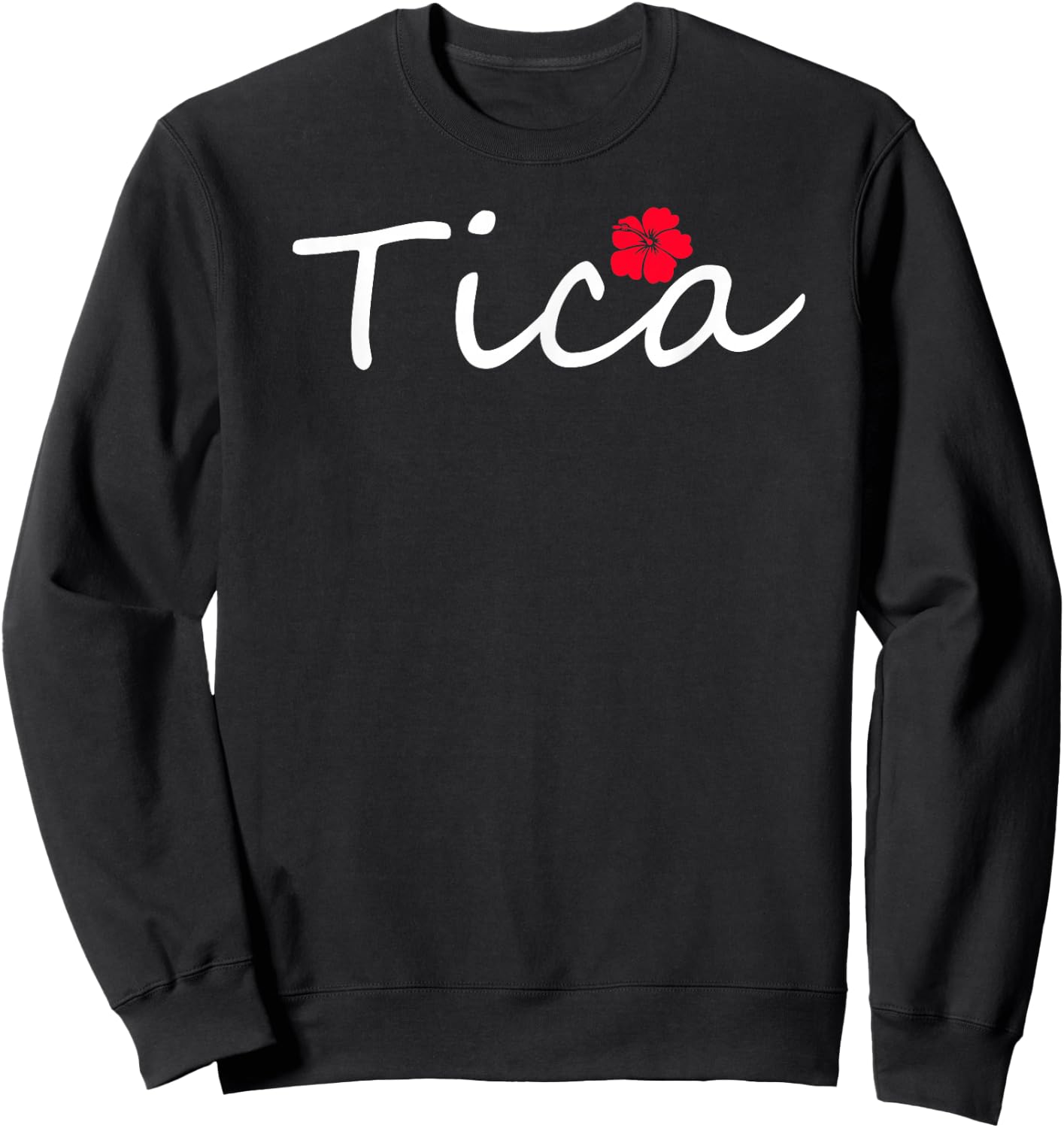 Tica Costa Rica Souvenir Sweatshirt - Sweatshirt | Black