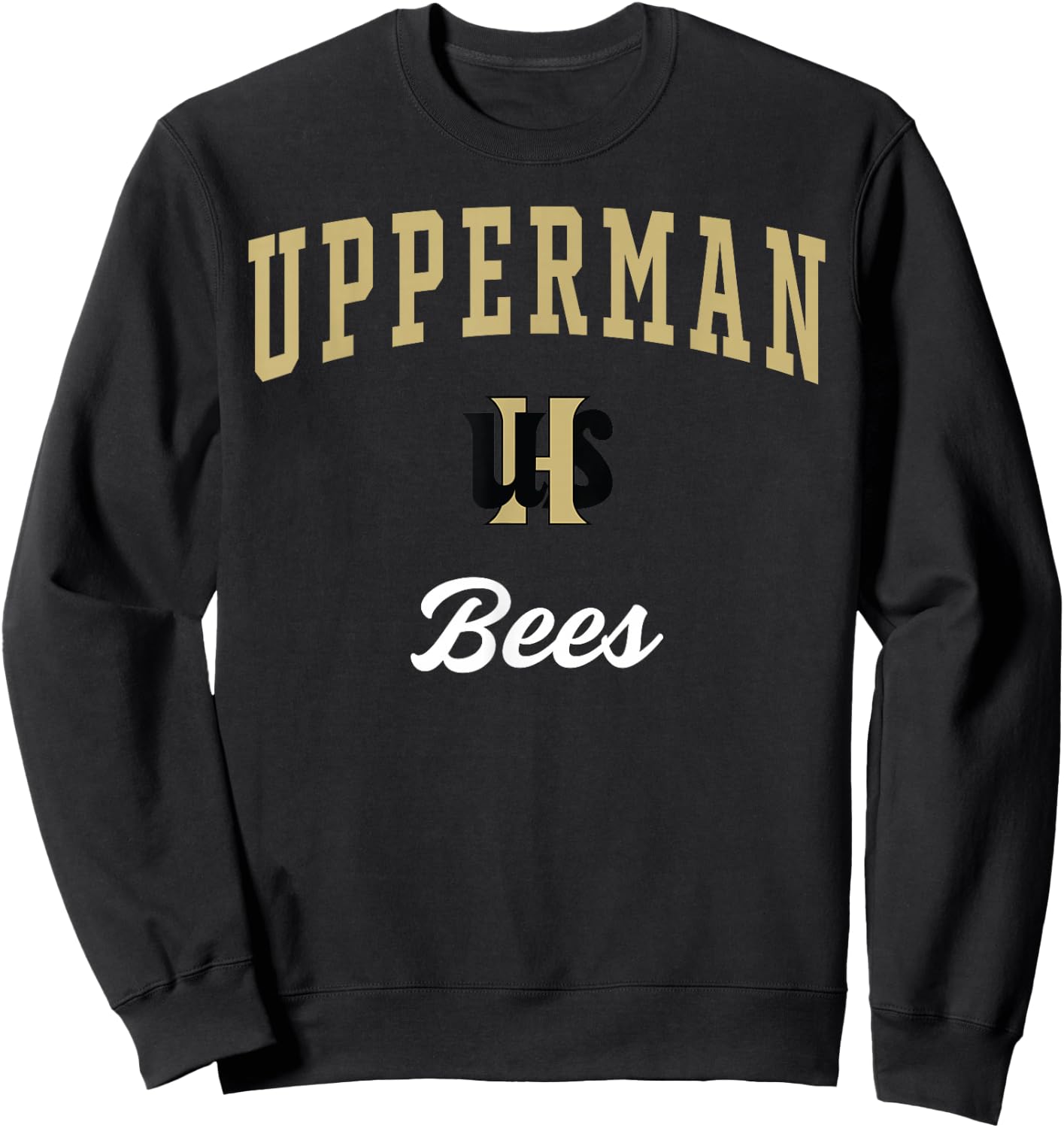 Upperman High School Bees Sweatshirt - Sweatshirt | Black