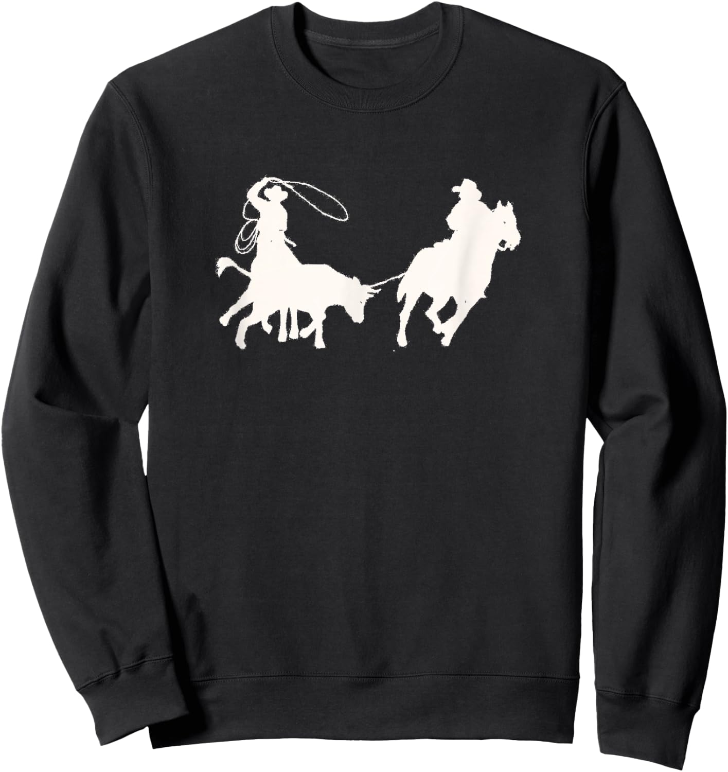Team Roping Sweatshirt - Sweatshirt | Black
