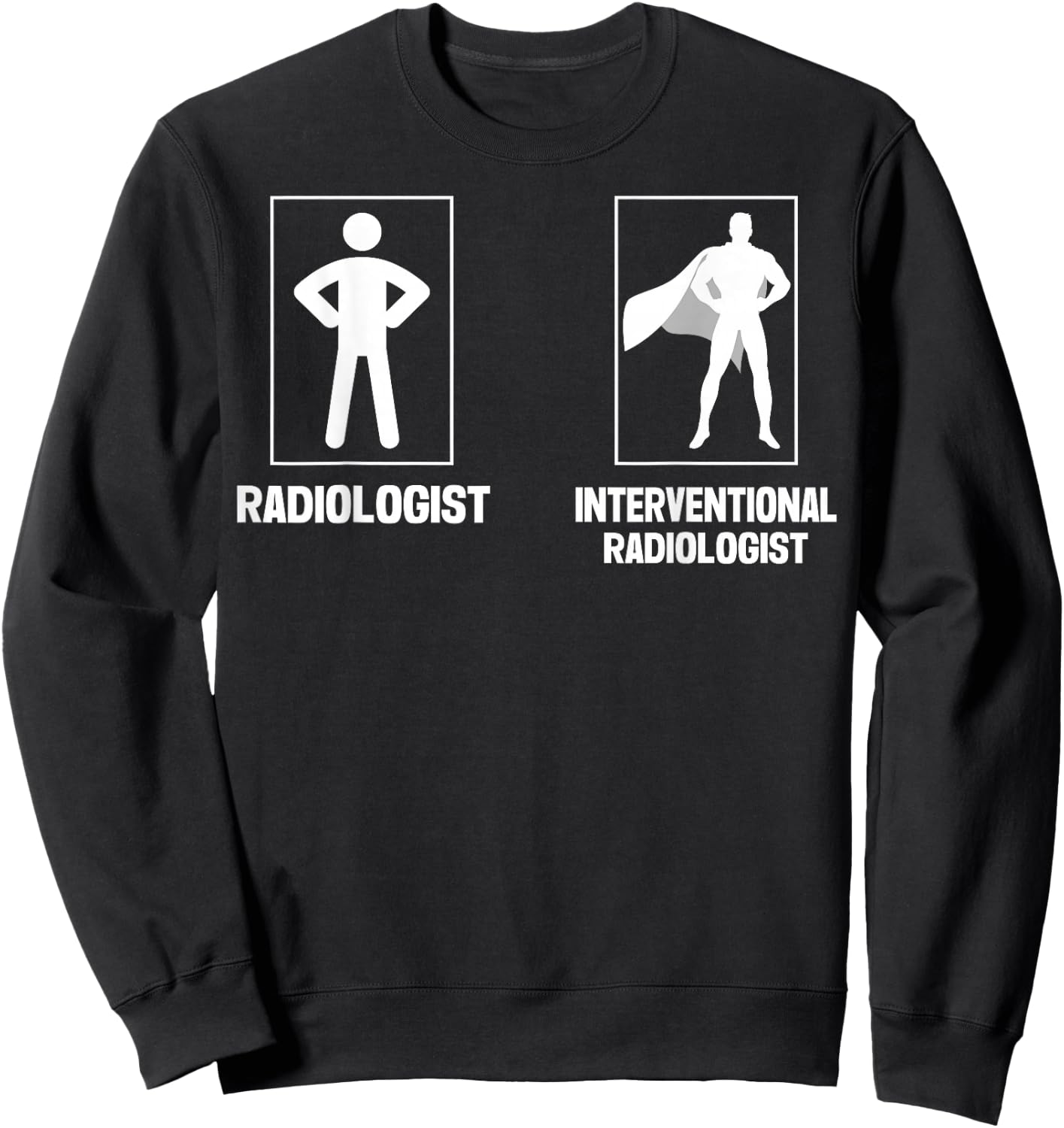 Interventional Radiologist Radiology Sweatshirt - Sweatshirt | Black