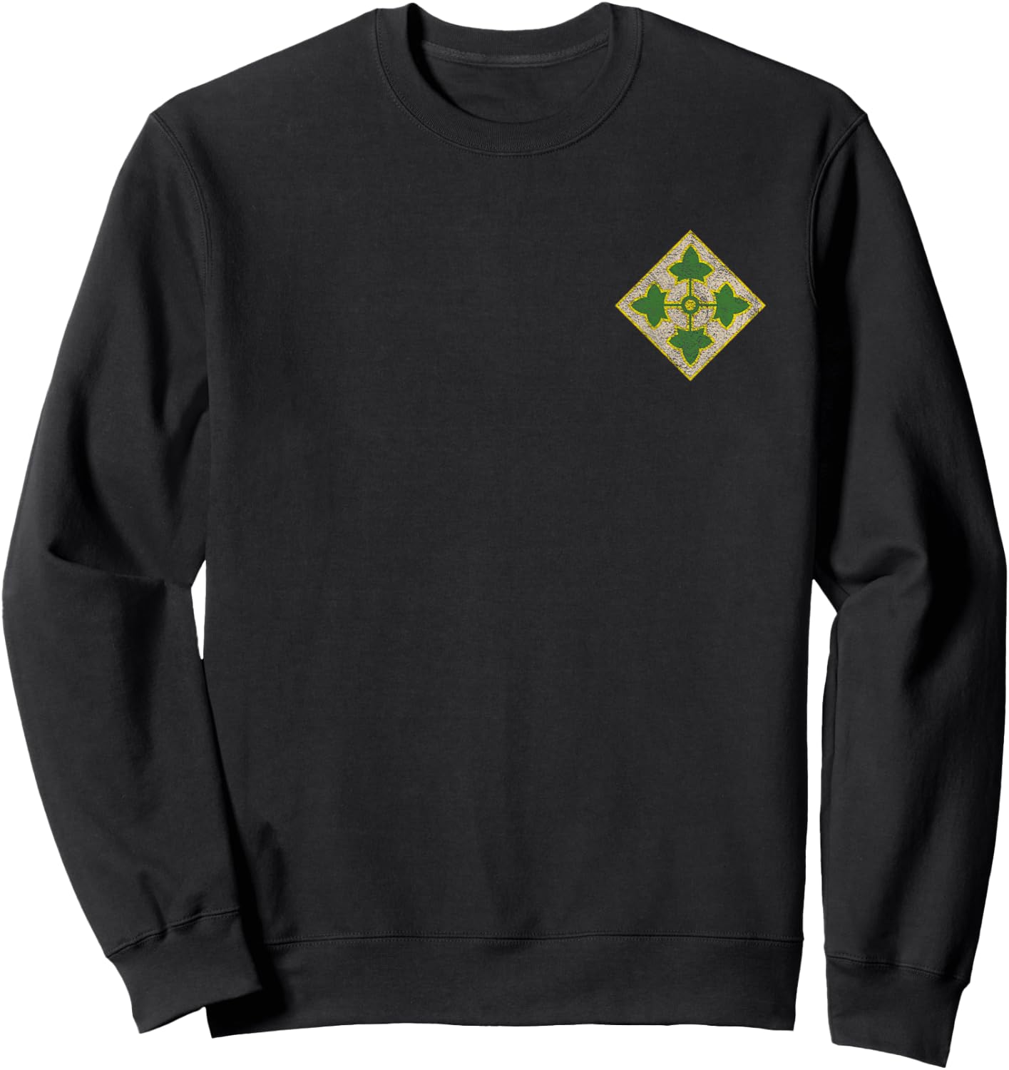 4th Infantry Division Army Sweatshirt - Sweatshirt | Black