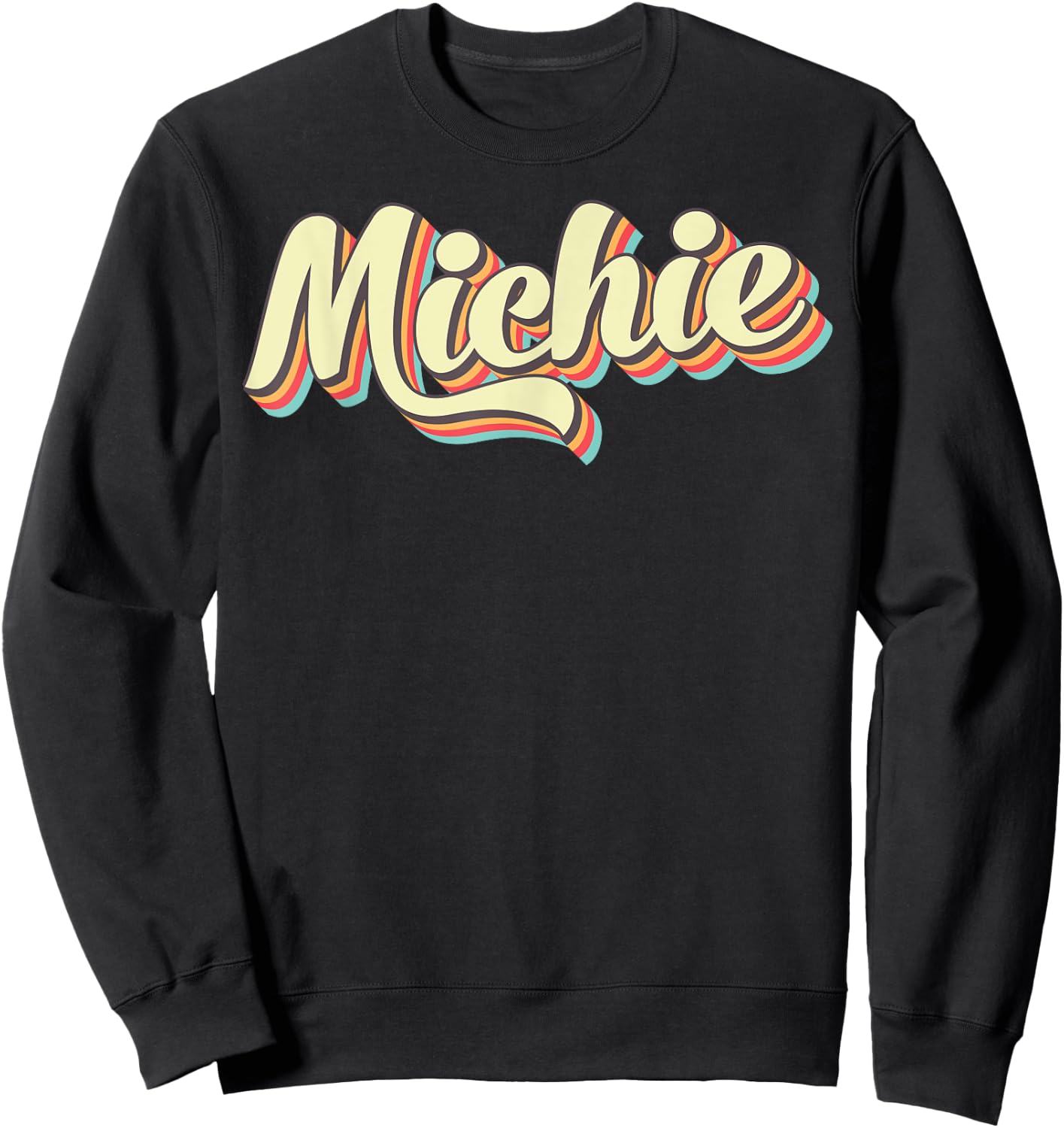 Michie Tennessee Retro Art Vintage Sweatshirt - Sweatshirt | Black