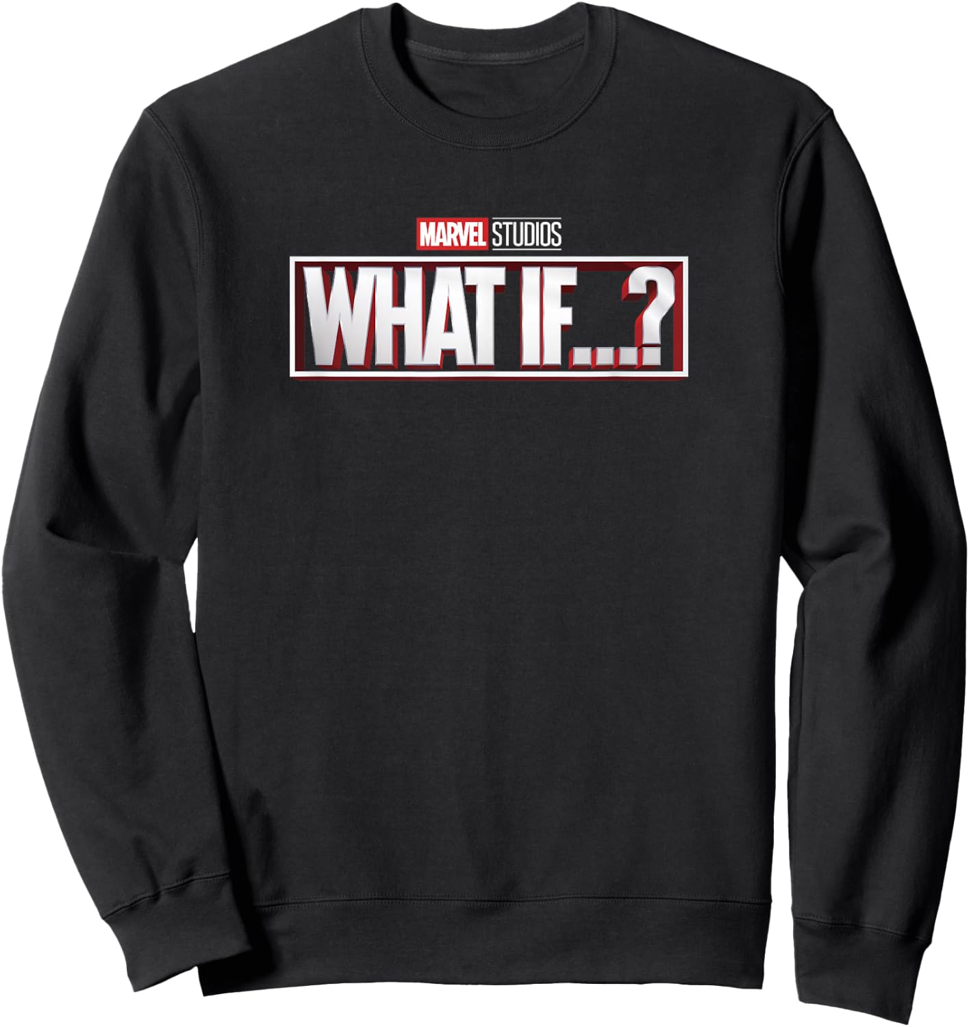 Marvel What If...? Logo Sweatshirt - Sweatshirt | Black