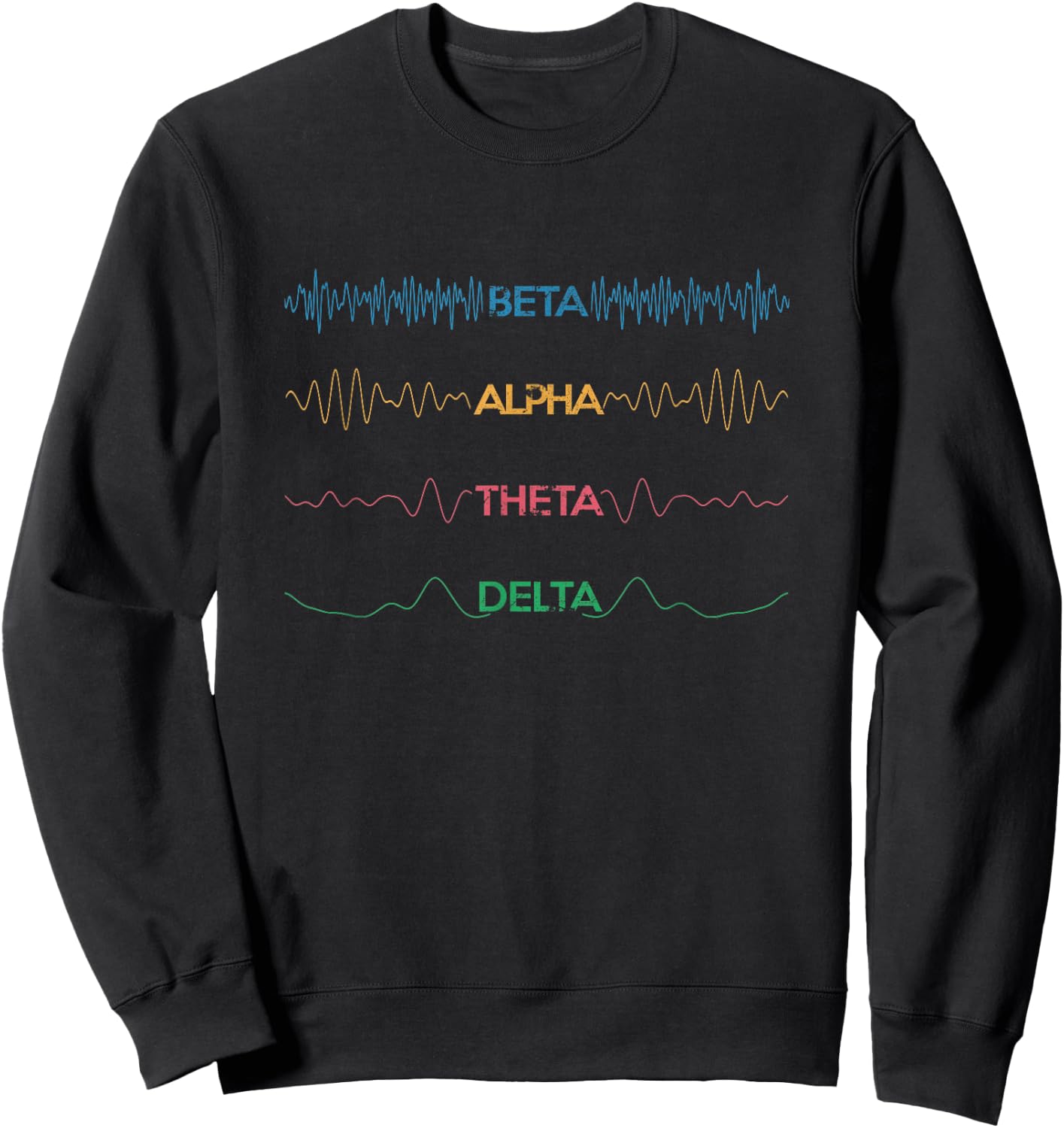 Meditation Brainwaves Doctor Sweatshirt - Sweatshirt | Black