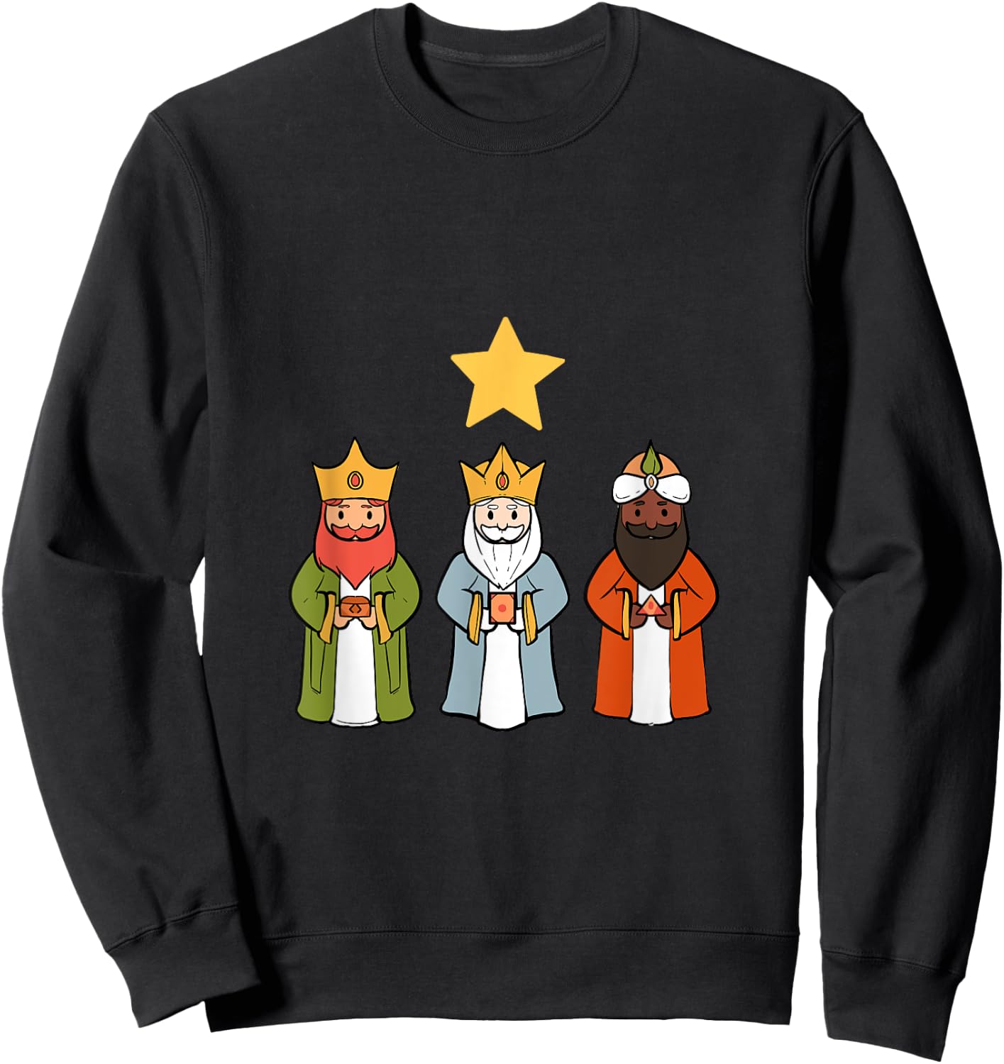 Epiphany Day Christ and Believer Sweatshirt - Sweatshirt | Black