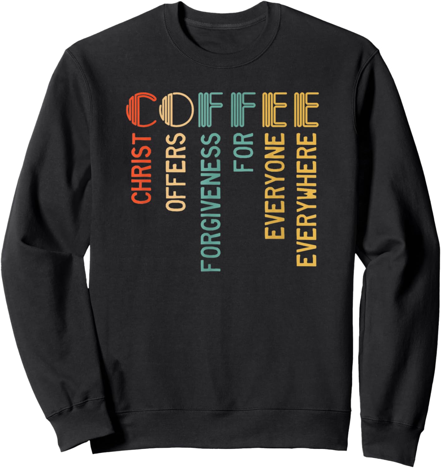 Saint Drogo Coffee Feast Day Catholic Patron Christian Sweatshirt - Sweatshirt | Black