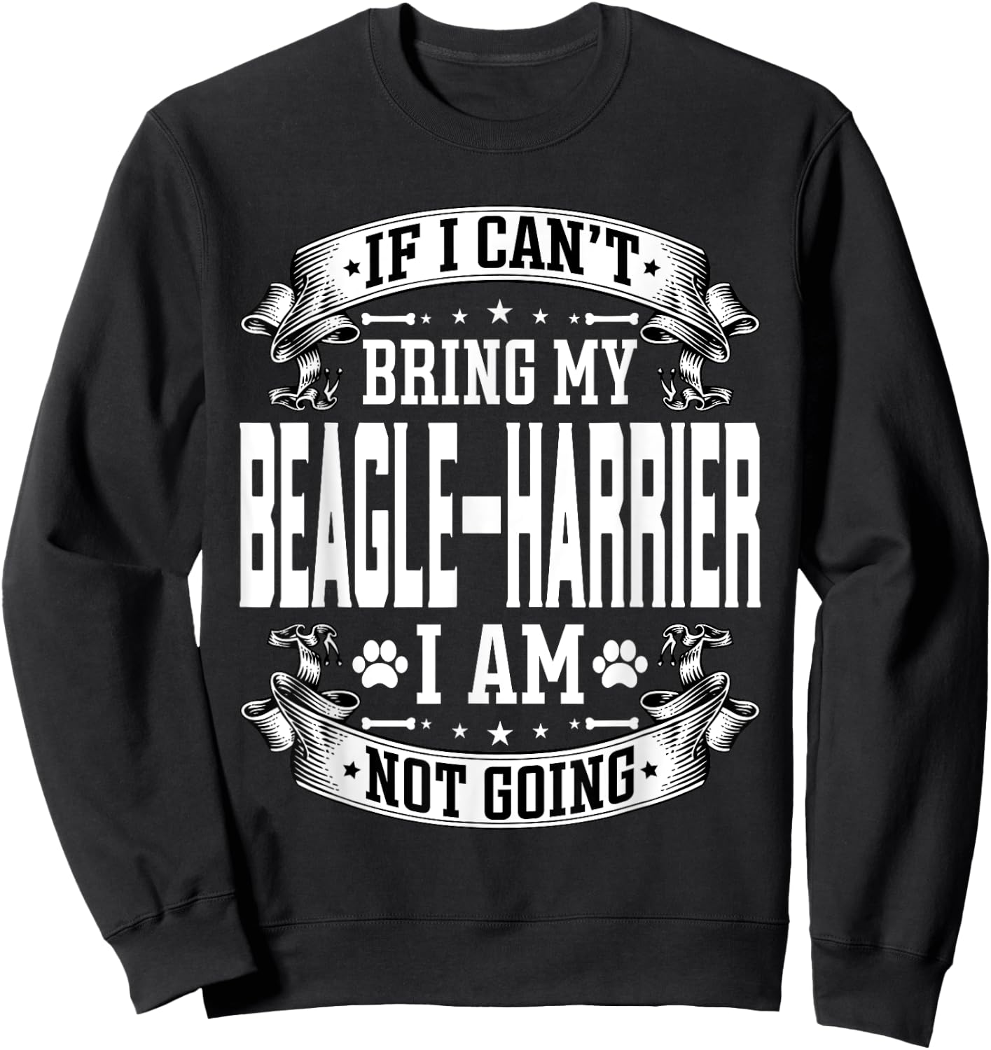 Bring My Beagle-Harrier - Funny Beagle-Harrier Dog Owner Sweatshirt - Sweatshirt | Black