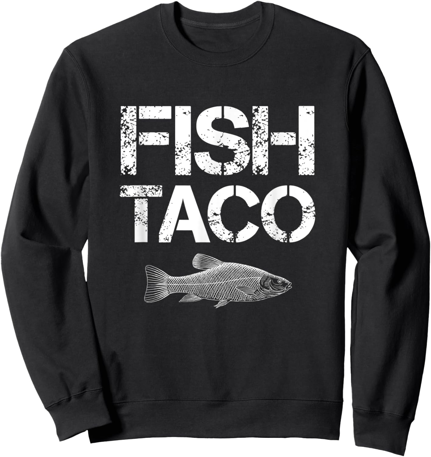Fish Taco Sweatshirt - Sweatshirt | Black