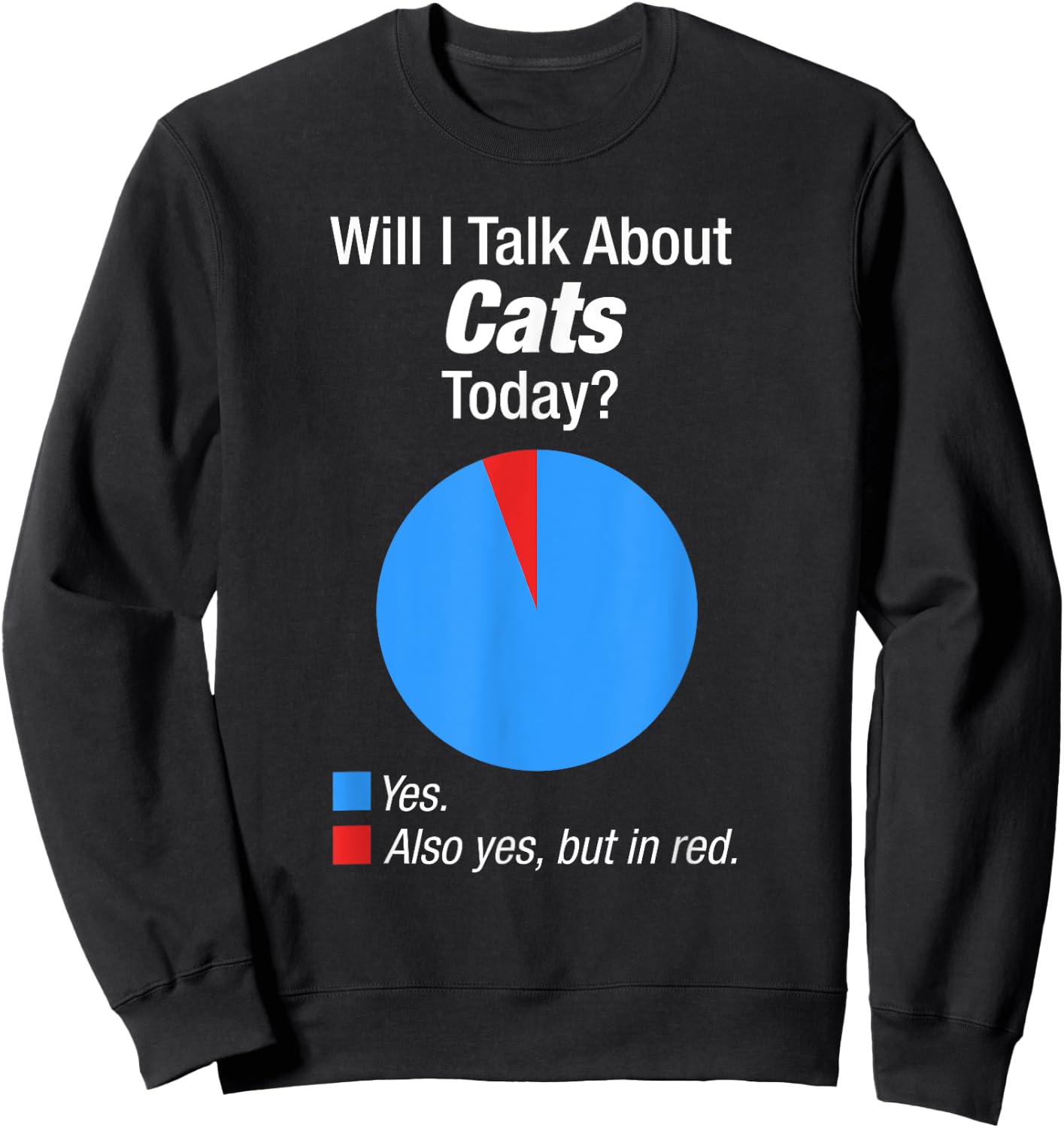 Cat Lover Obsessed Gift Men Women Girls Kids Sweatshirt - Sweatshirt | Black