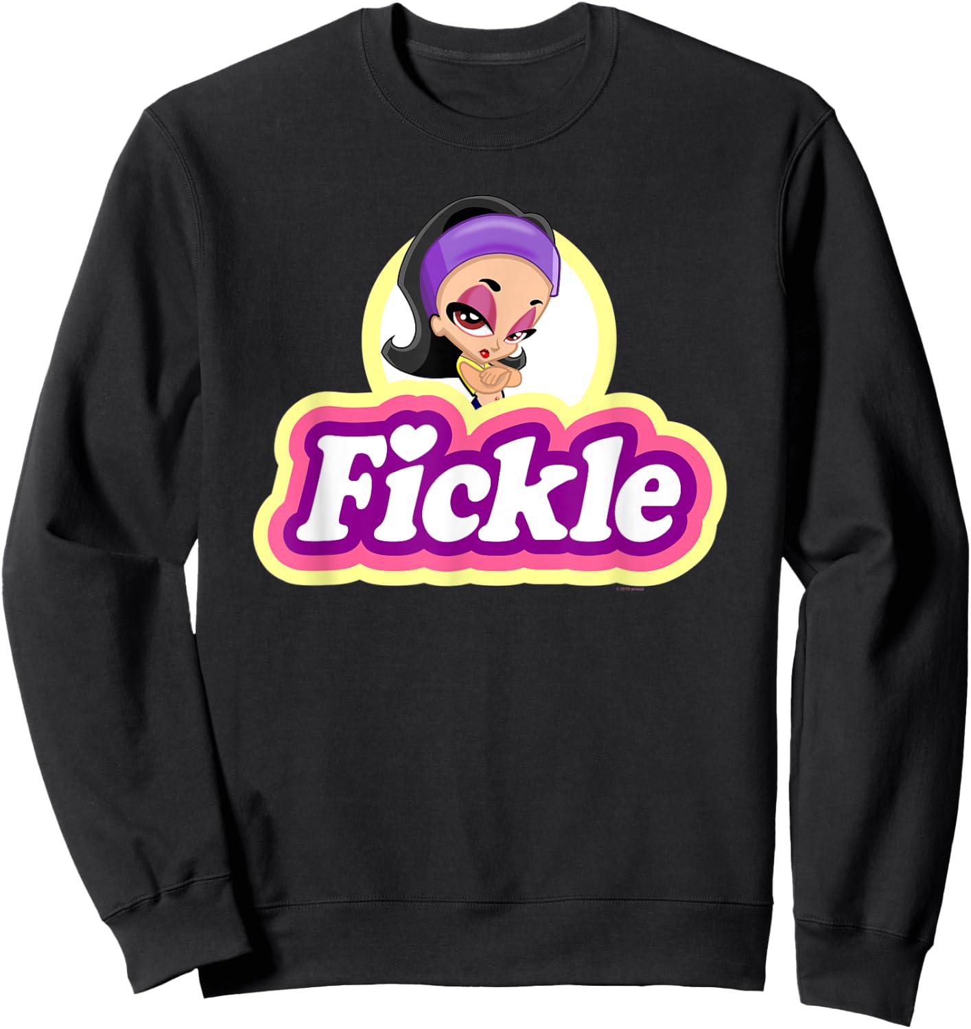 FICKLE Tough Girl Sweatshirt - Sweatshirt | Black