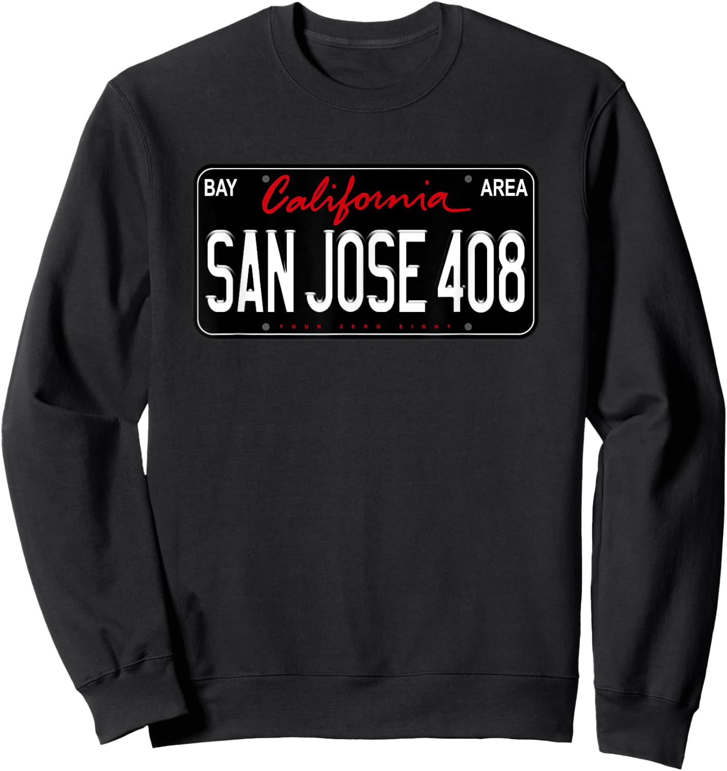 San Jose 408 Shirt, Shark City,Hella San Jose, Shark Tank SJ Sweatshirt - Sweatshirt | Black