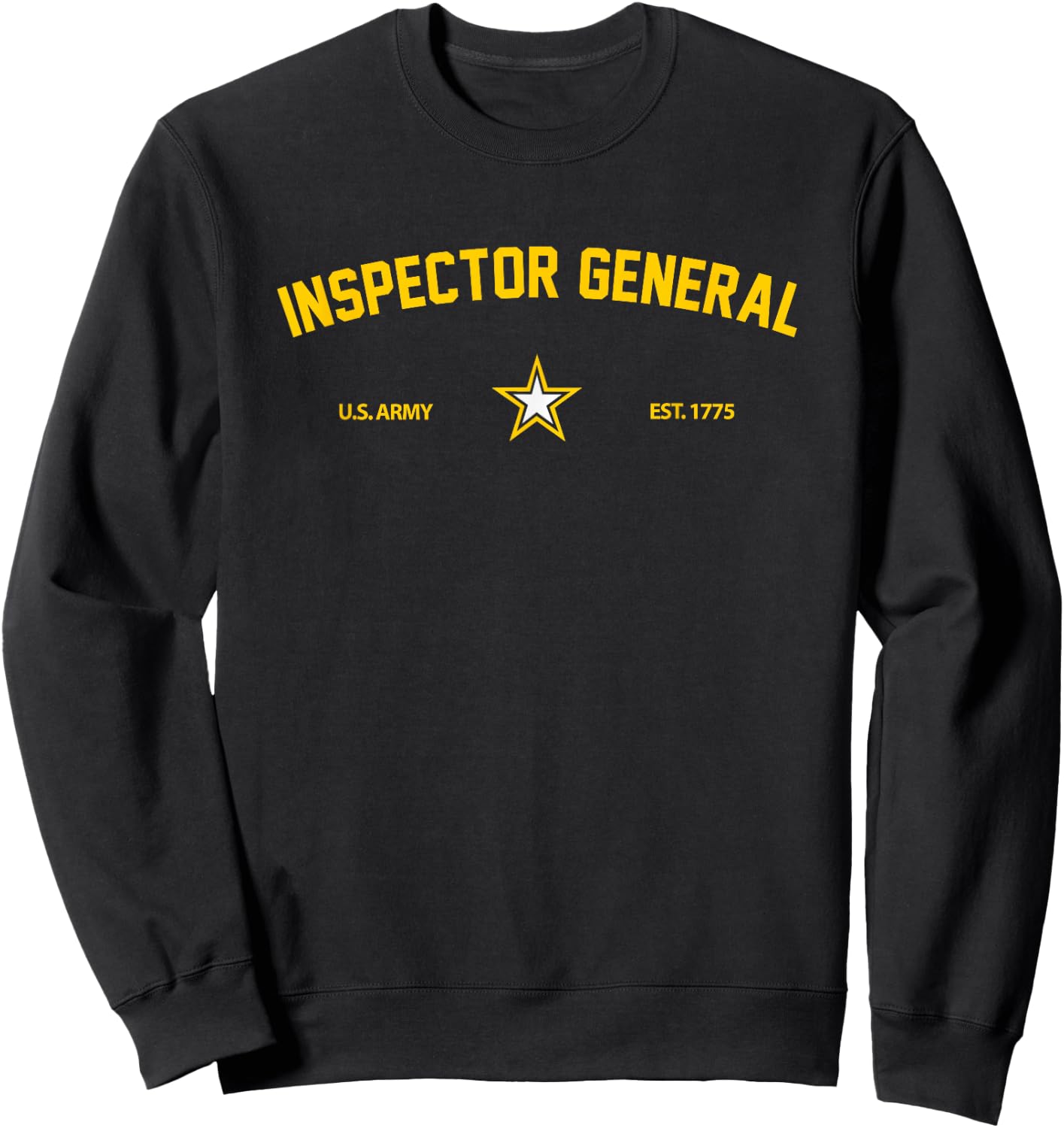 US Army Inspector General Sweatshirt - Sweatshirt | Black