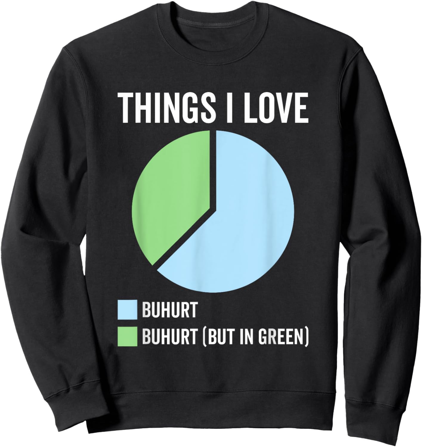 Funny Buhurt Sport Hobby Sporting Hobbies Joke Saying Sweatshirt - Sweatshirt | Black