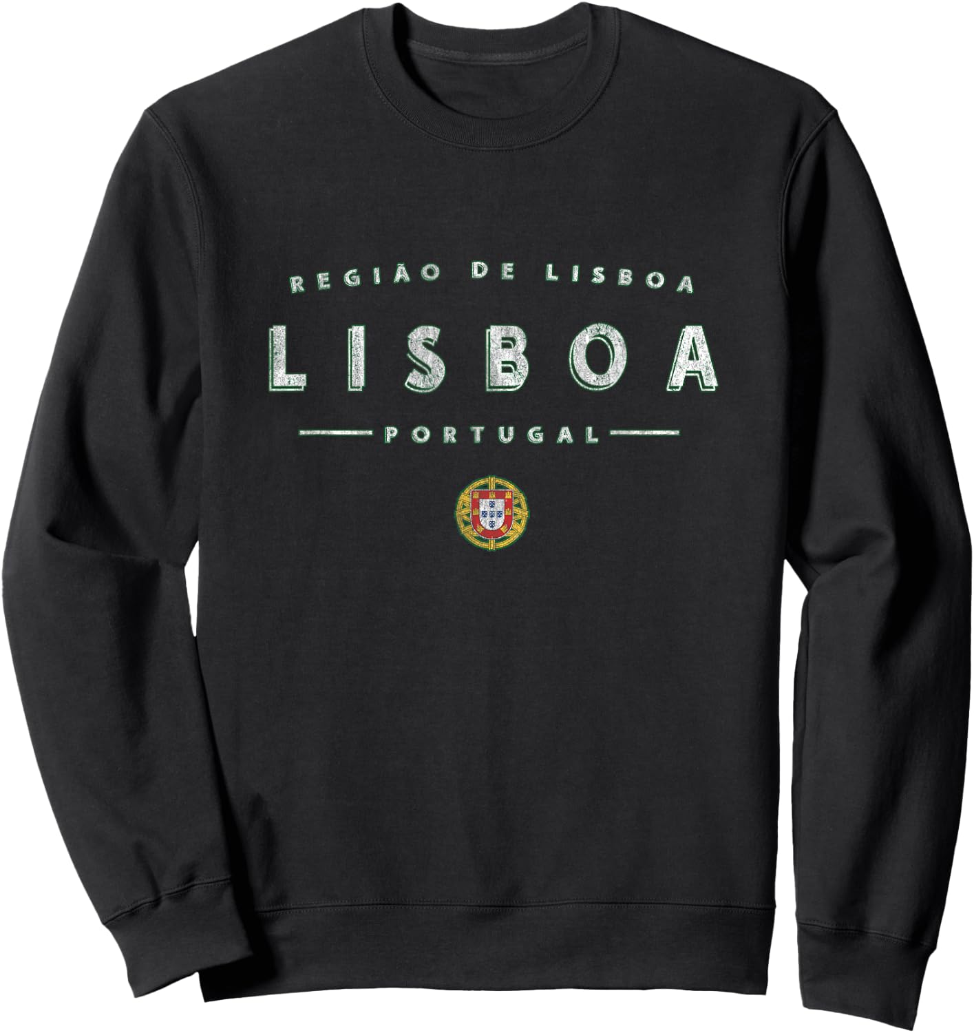 Lisboa Portugal - Lisbon Portugal Sweatshirt - Sweatshirt | Black