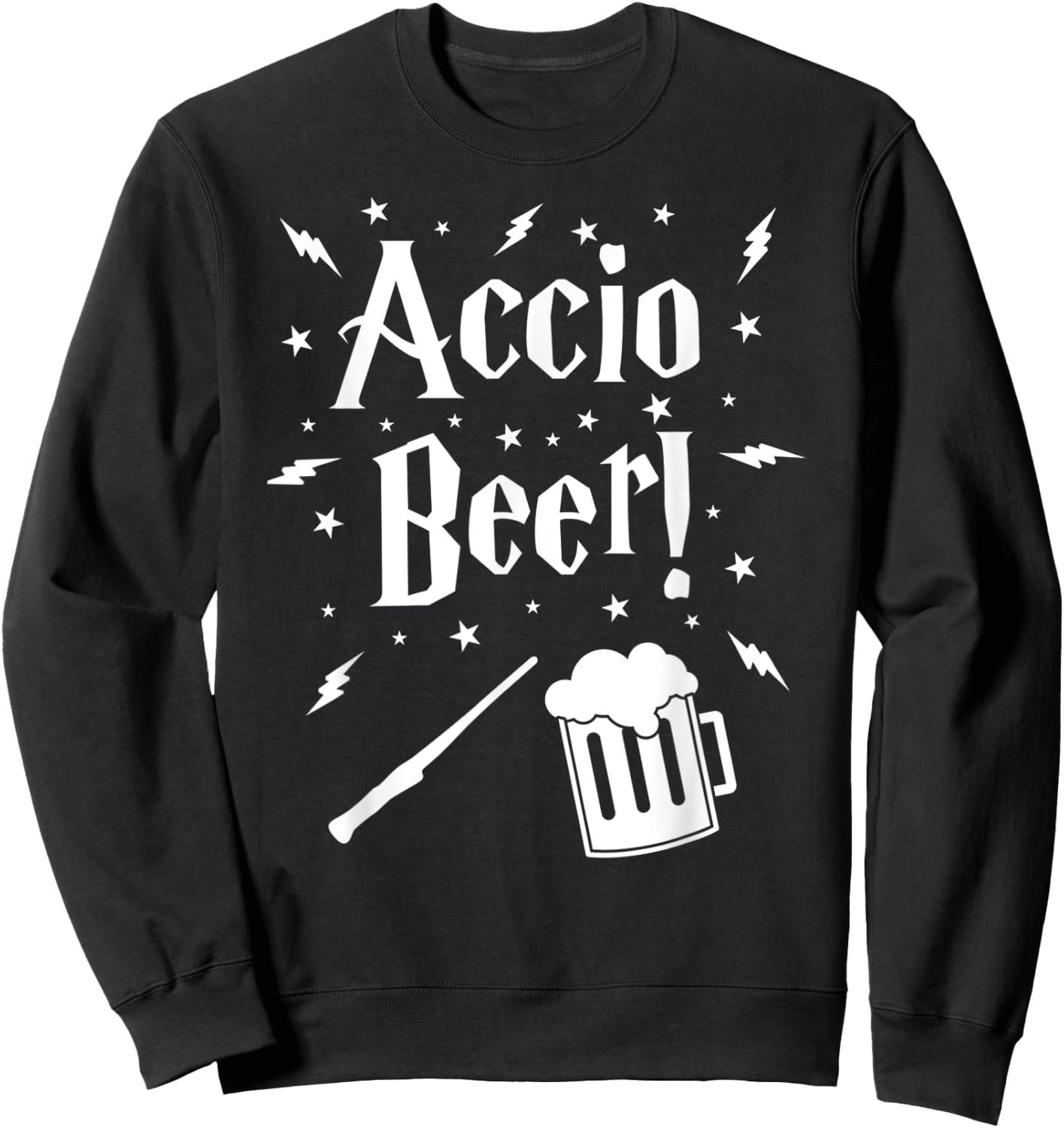 Accio Beer Essential , Welcome International Beer Day Sweatshirt - Sweatshirt | Black
