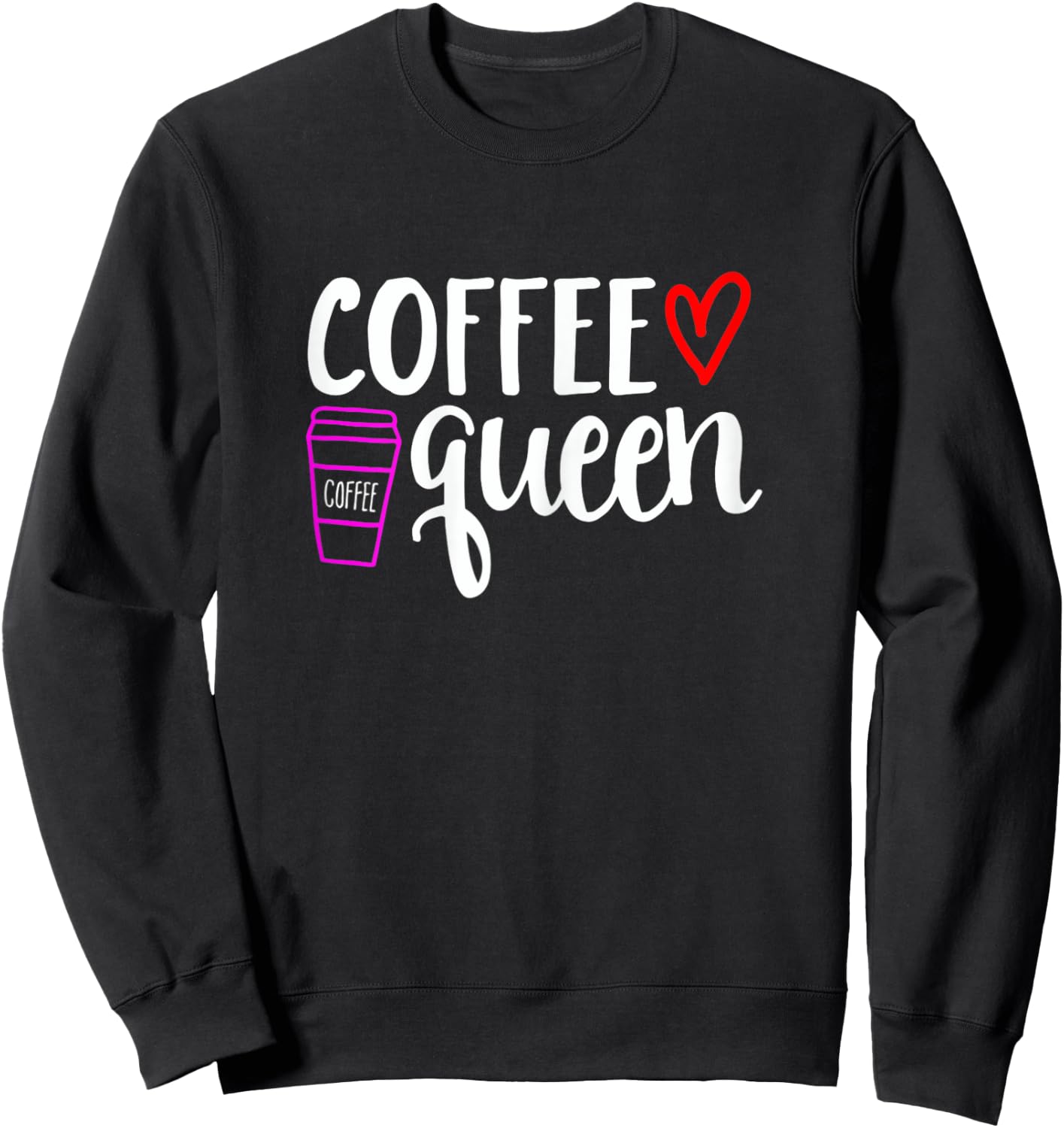 Coffee Queen Sweatshirt - Sweatshirt | Black