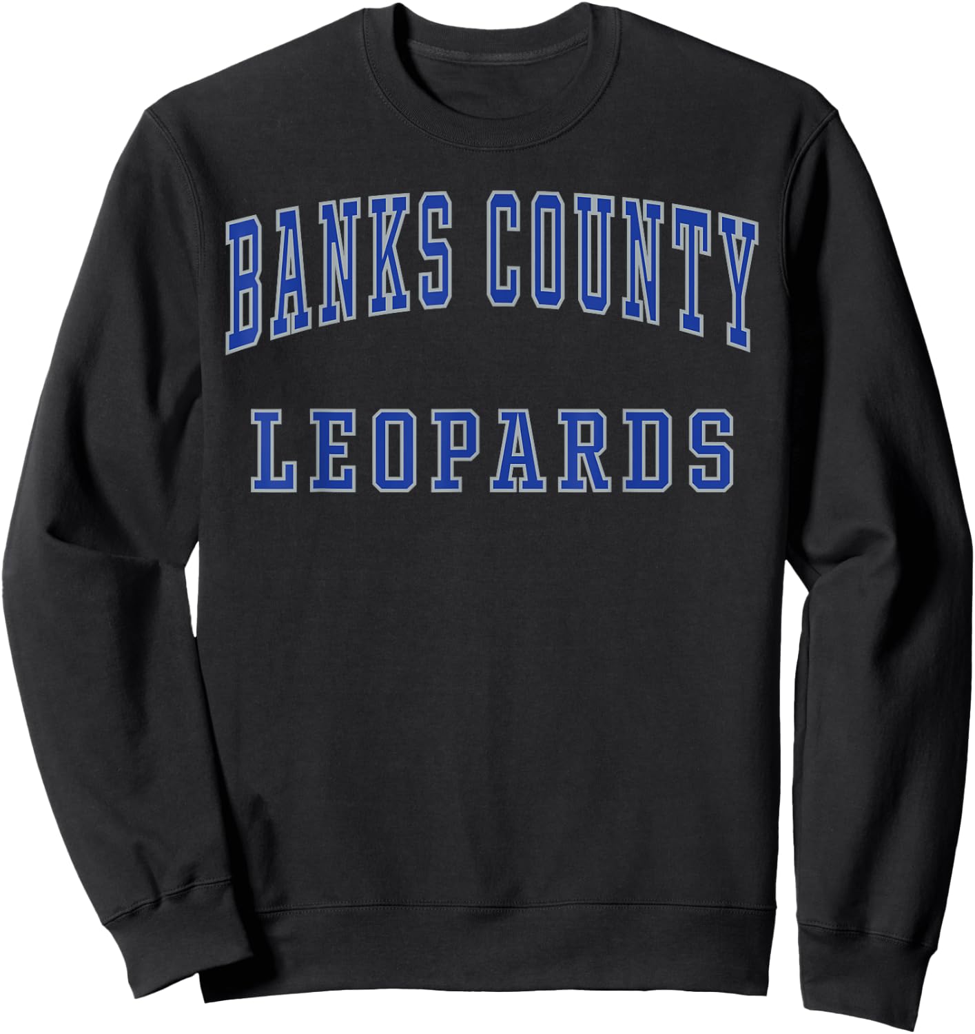 Banks County High School Leopards Sweatshirt - Sweatshirt | Black