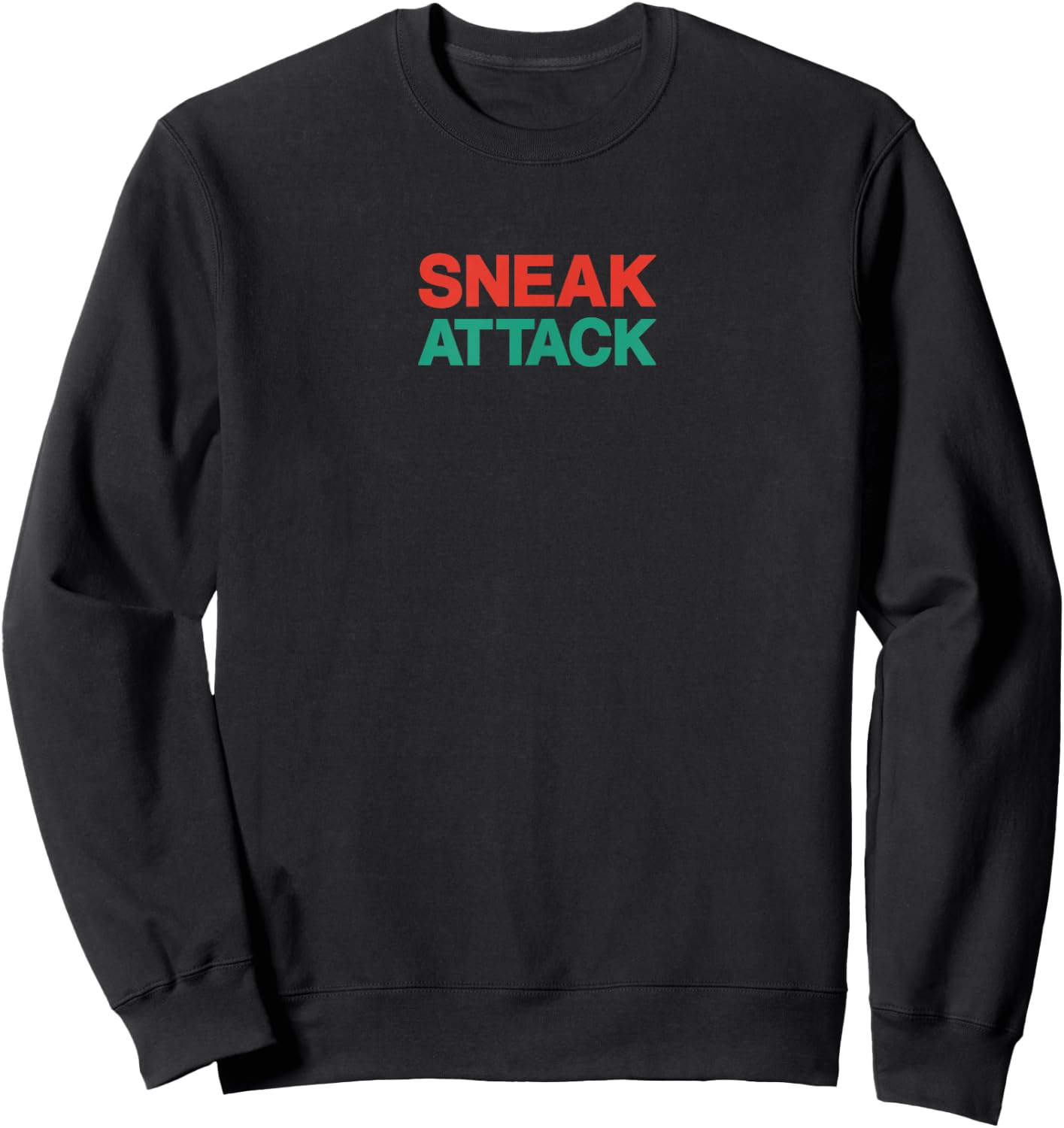 Ms. Kim Sneaky Attack Korean Sweatshirt - Sweatshirt | Black