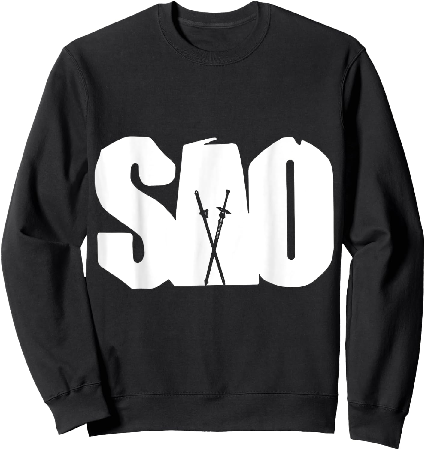 SAO | Men, Women, Children Sweatshirt - Sweatshirt | Black